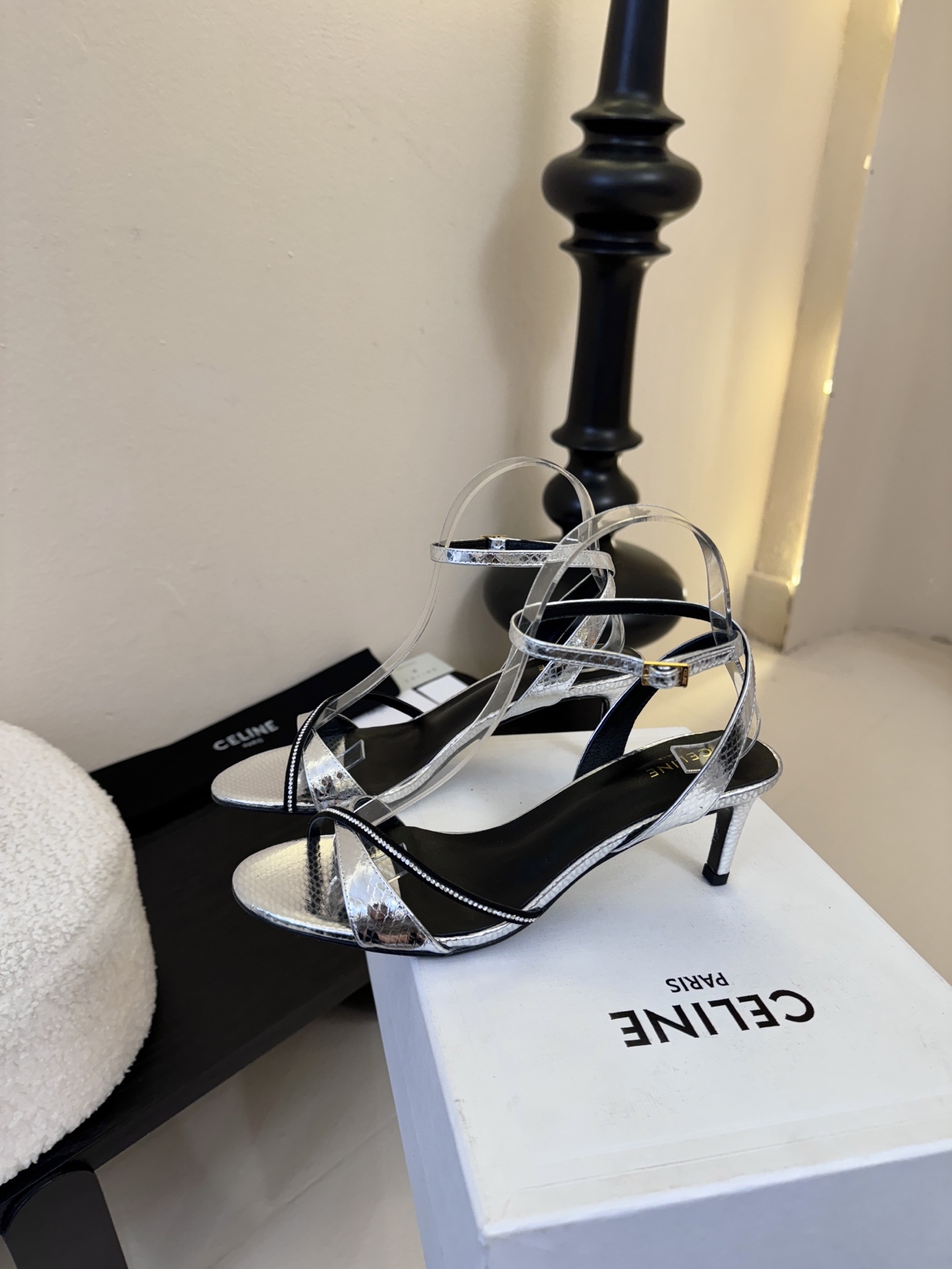 6.5根CELINE思琳2026春夏最新走秀款高跟时装鞋 超多网红时尚博主种草 高级感舒适，配女神们的半