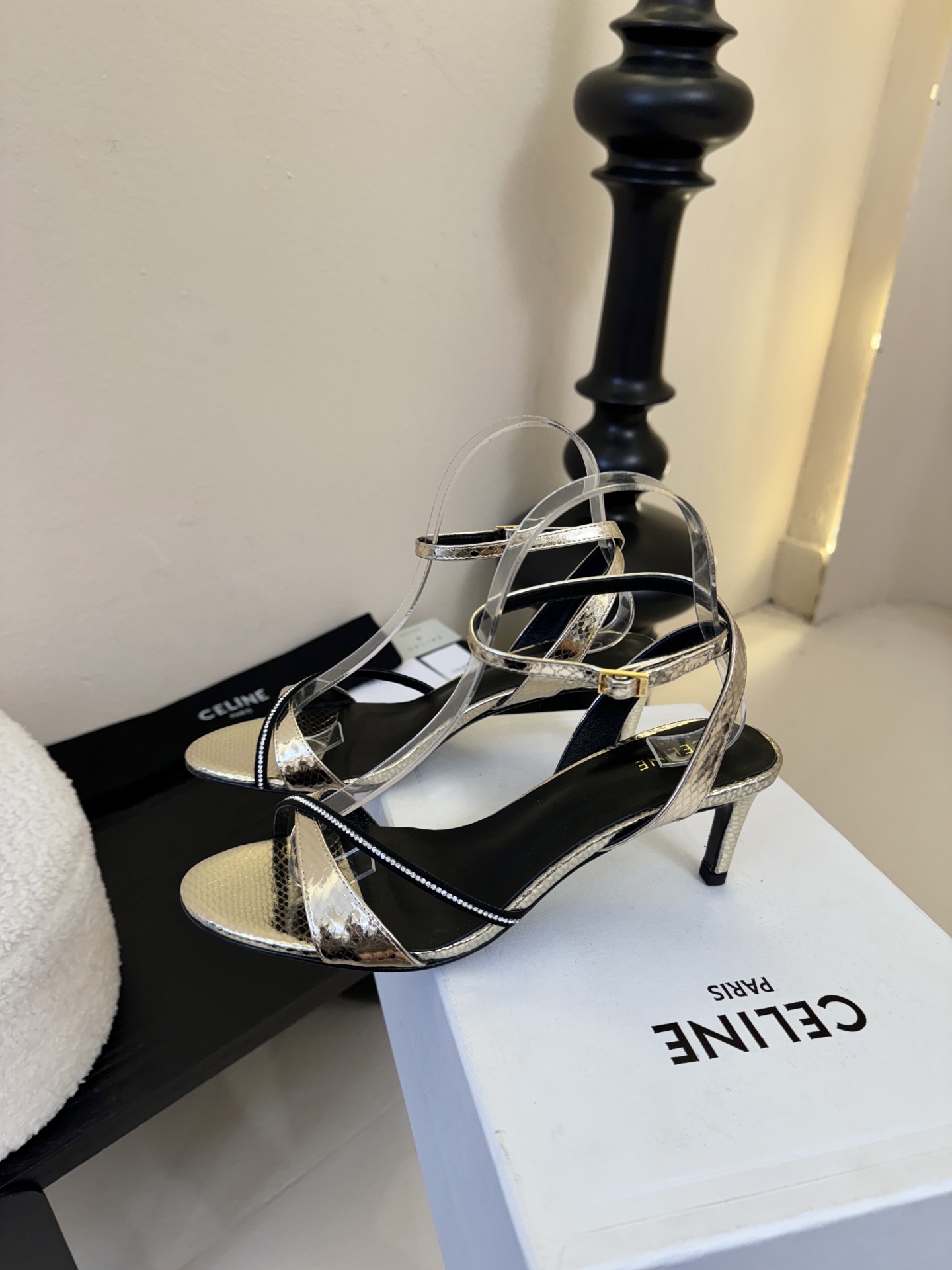 6.5根CELINE思琳2026春夏最新走秀款高跟时装鞋 超多网红时尚博主种草 高级感舒适，配女神们的半