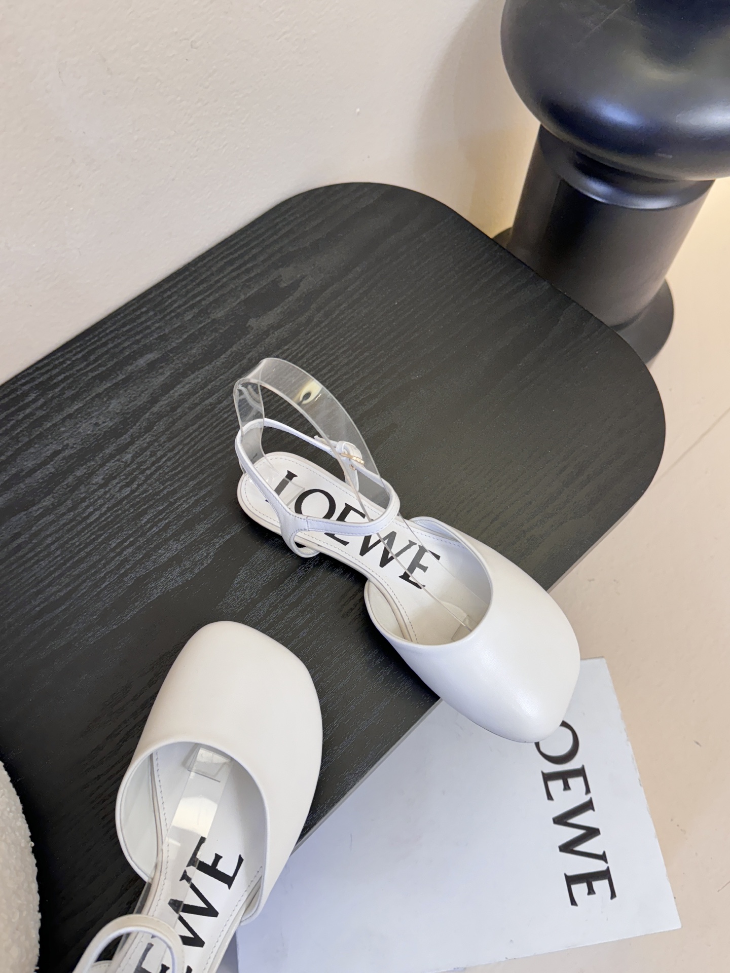 LOEWE罗意威 满钻玛丽珍凉鞋王炸组合！💎 冰蓝、黑粉、裸粉三色全配齐平底1cm+高跟8.5cm 不用