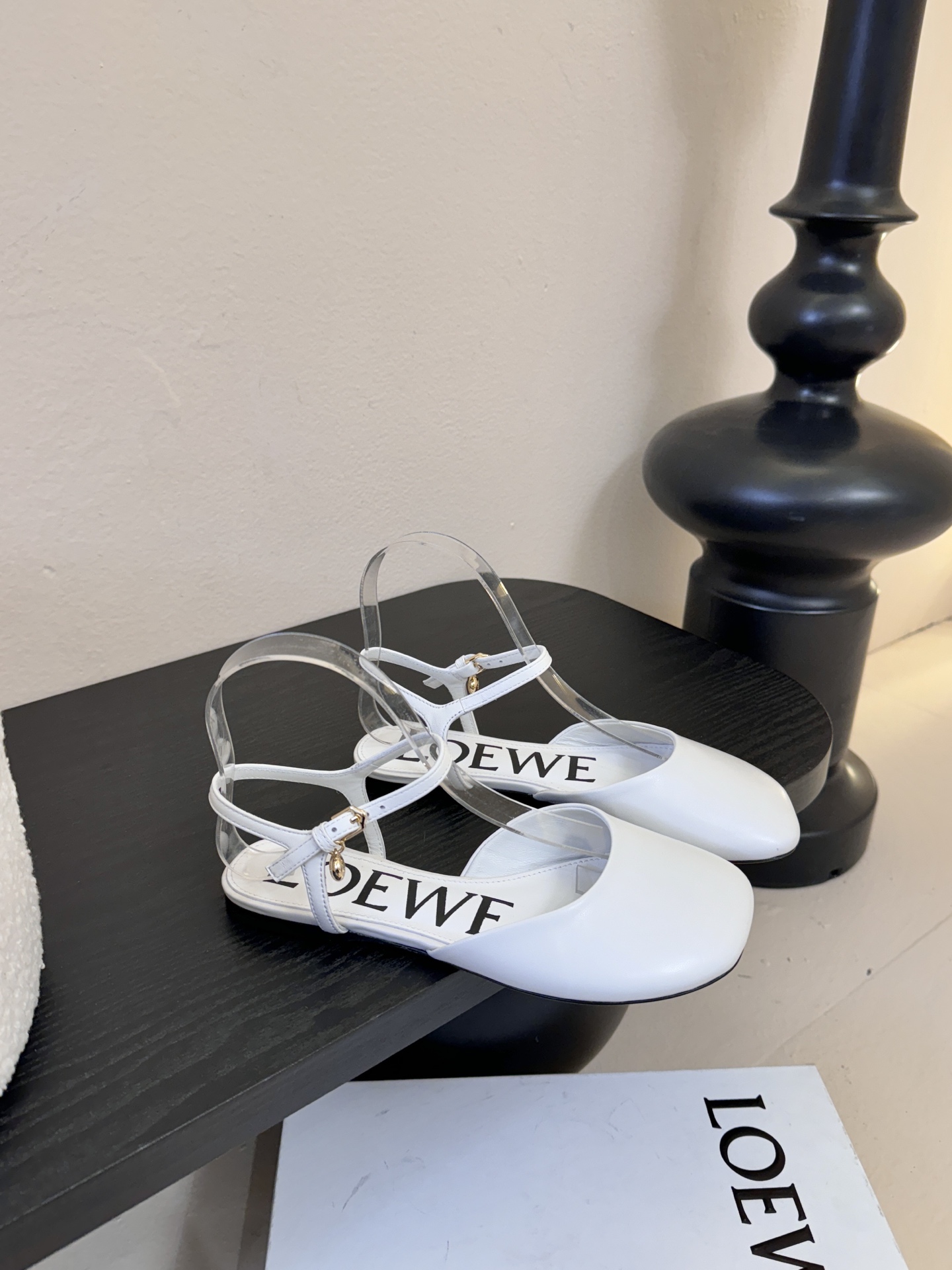 LOEWE罗意威 满钻玛丽珍凉鞋王炸组合！💎 冰蓝、黑粉、裸粉三色全配齐平底1cm+高跟8.5cm 不用