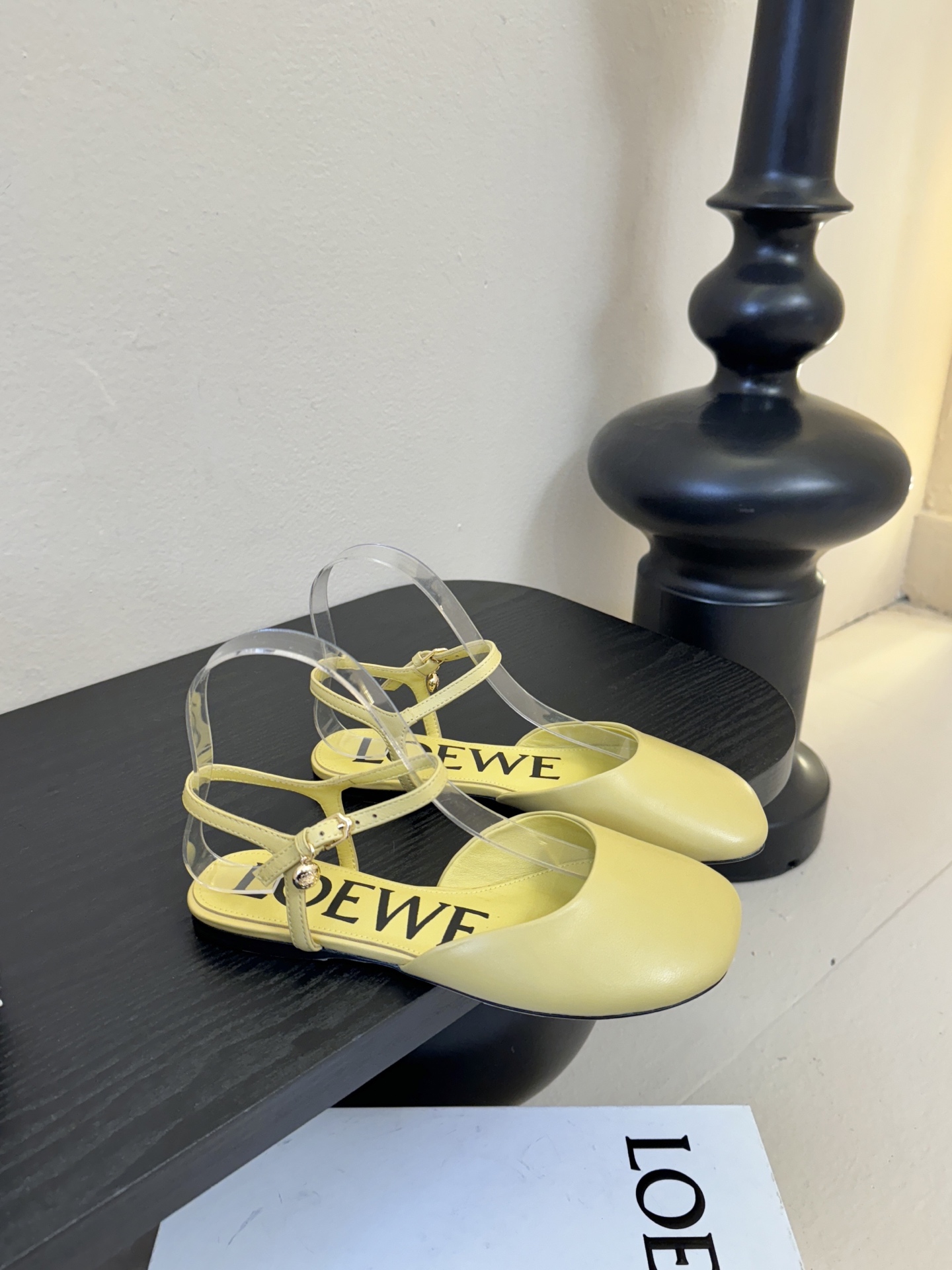 LOEWE罗意威 满钻玛丽珍凉鞋王炸组合！💎 冰蓝、黑粉、裸粉三色全配齐平底1cm+高跟8.5cm 不用