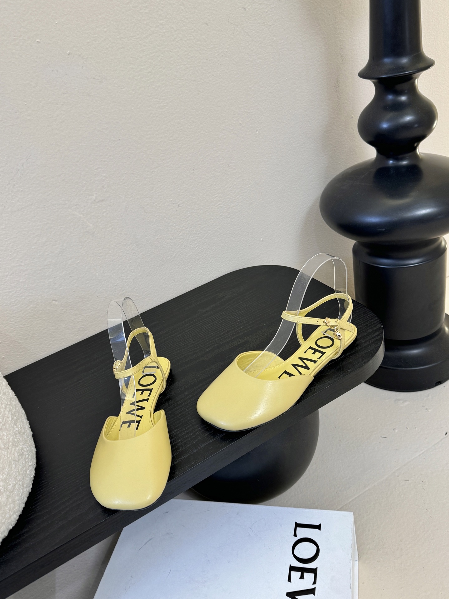 LOEWE罗意威 满钻玛丽珍凉鞋王炸组合！💎 冰蓝、黑粉、裸粉三色全配齐平底1cm+高跟8.5cm 不用