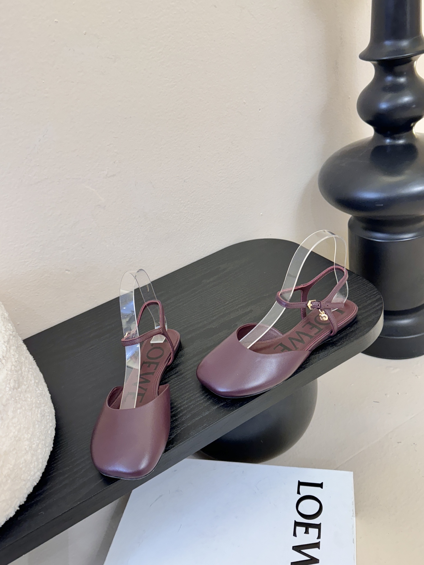 LOEWE罗意威 满钻玛丽珍凉鞋王炸组合！💎 冰蓝、黑粉、裸粉三色全配齐平底1cm+高跟8.5cm 不用