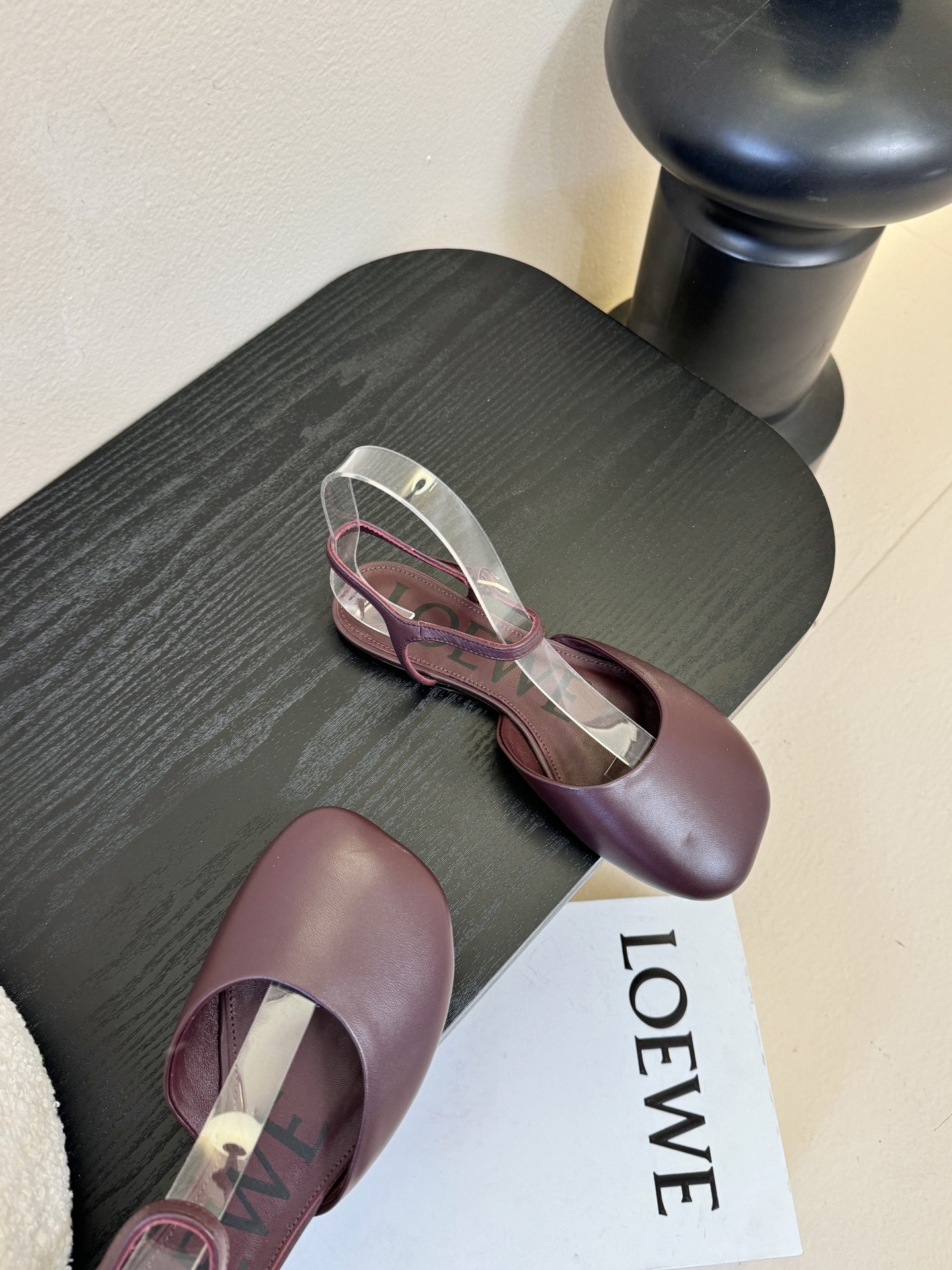 LOEWE罗意威 满钻玛丽珍凉鞋王炸组合！💎 冰蓝、黑粉、裸粉三色全配齐平底1cm+高跟8.5cm 不用