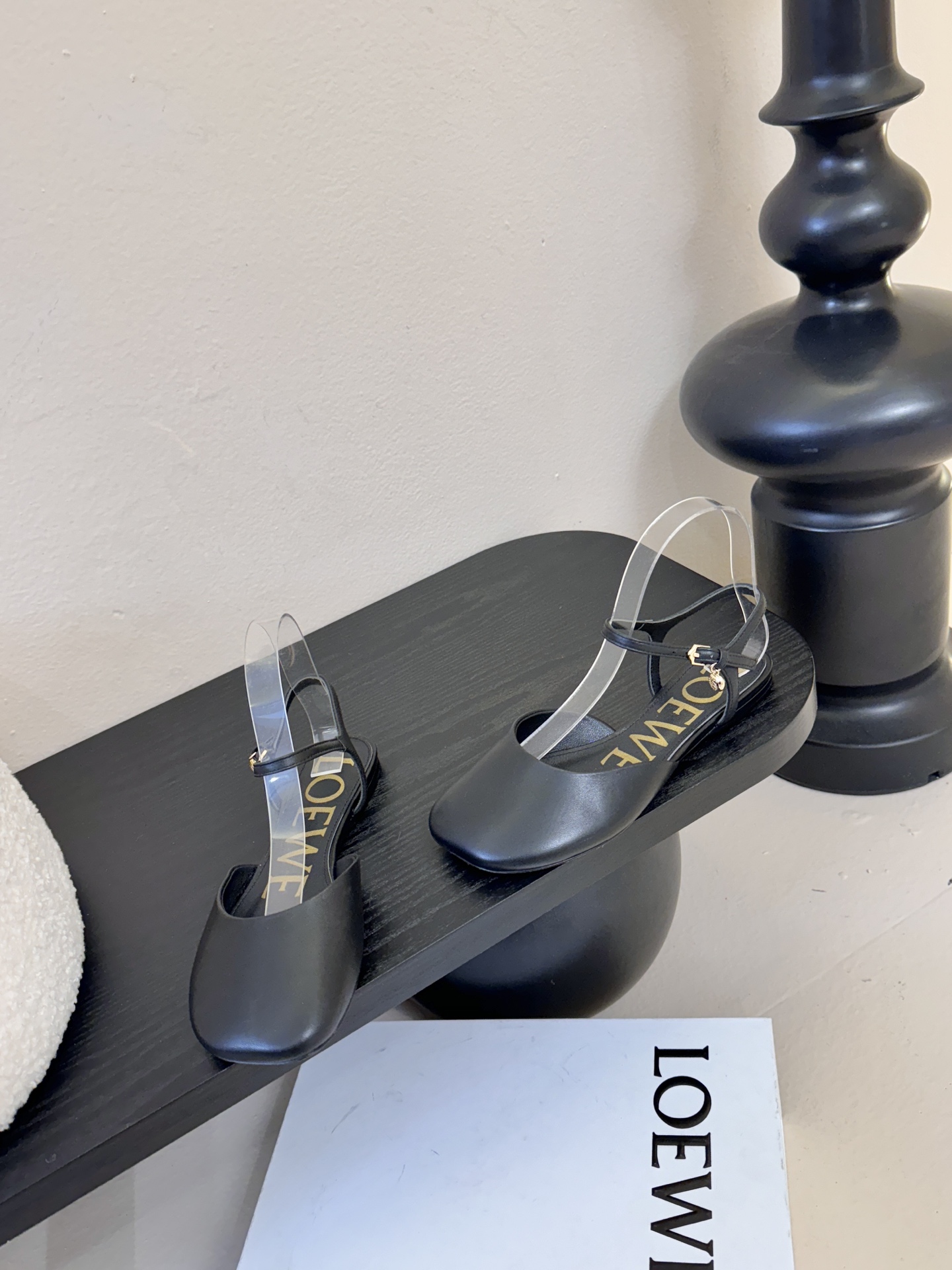 LOEWE罗意威 满钻玛丽珍凉鞋王炸组合！💎 冰蓝、黑粉、裸粉三色全配齐平底1cm+高跟8.5cm 不用