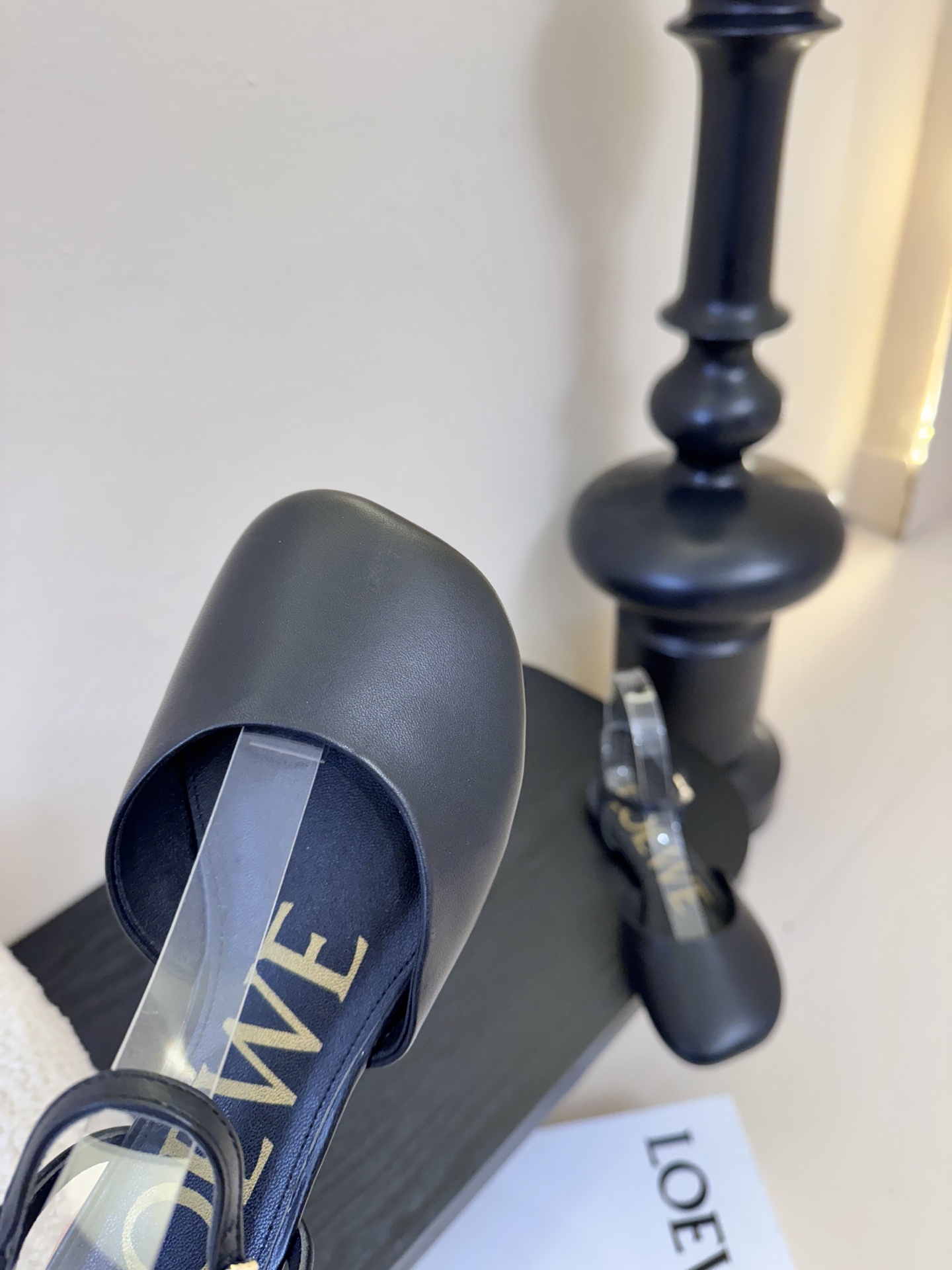 LOEWE罗意威 满钻玛丽珍凉鞋王炸组合！💎 冰蓝、黑粉、裸粉三色全配齐平底1cm+高跟8.5cm 不用