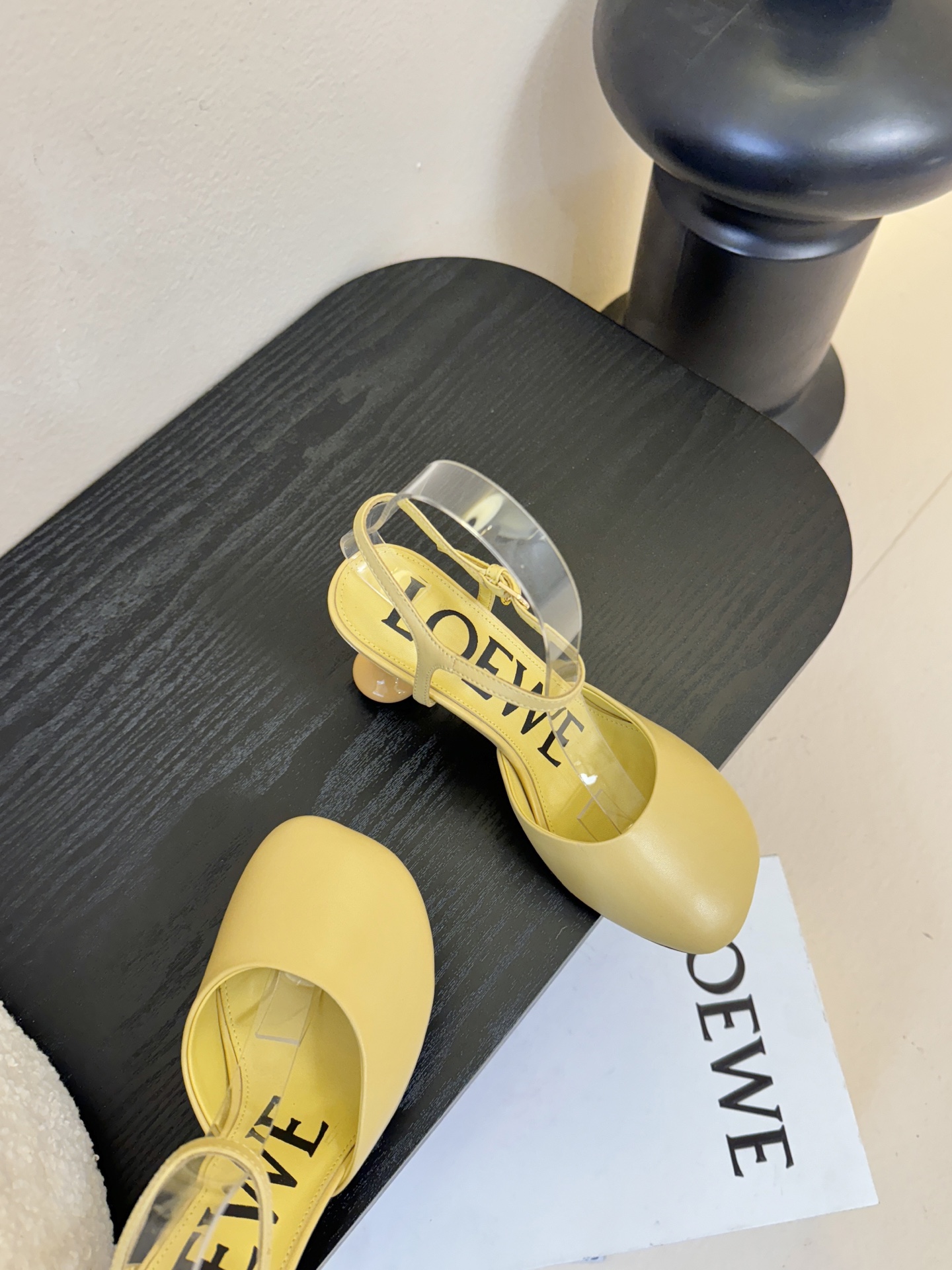 LOEWE罗意威 满钻玛丽珍凉鞋王炸组合！💎 冰蓝、黑粉、裸粉三色全配齐平底1cm+高跟8.5cm 不用