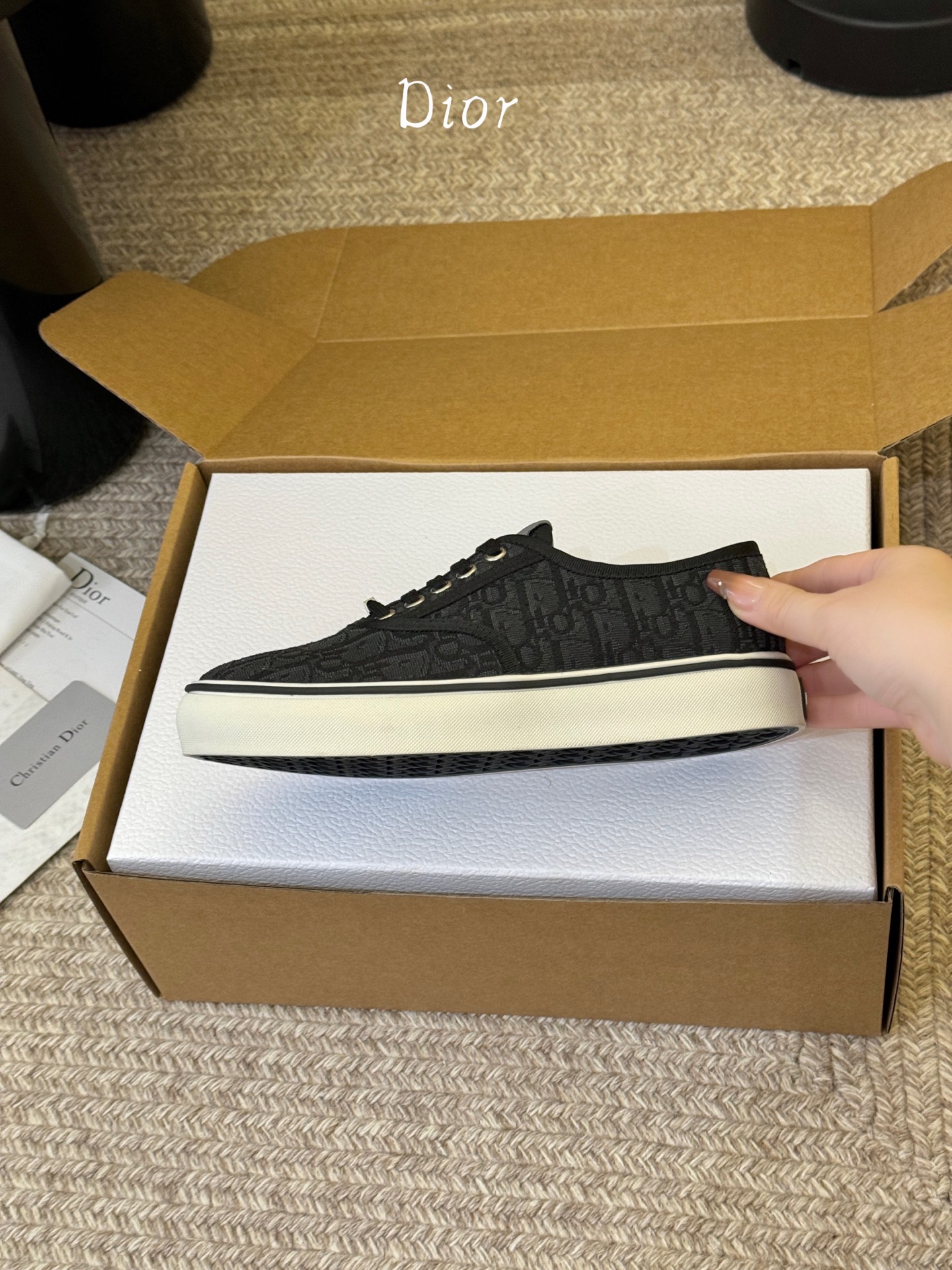 Dior迪奥2026Walk‘n系列 老花 刺绣 帆布鞋 休闲运动鞋原版购入开发 做货 这款 Walk’