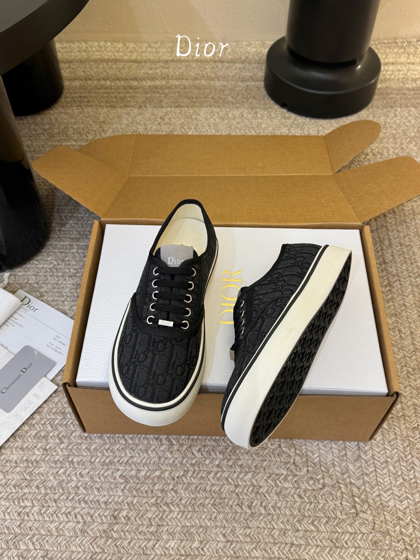 Dior迪奥2026Walk‘n系列 老花 刺绣 帆布鞋 休闲运动鞋原版购入开发 做货 这款 Walk’