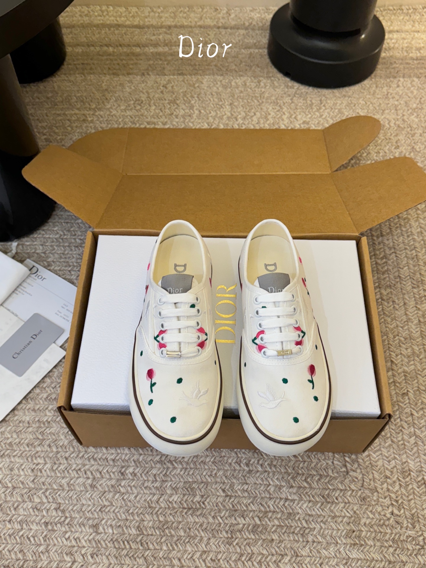 Dior迪奥2026Walk‘n系列 老花 刺绣 帆布鞋 休闲运动鞋原版购入开发 做货 这款 Walk’