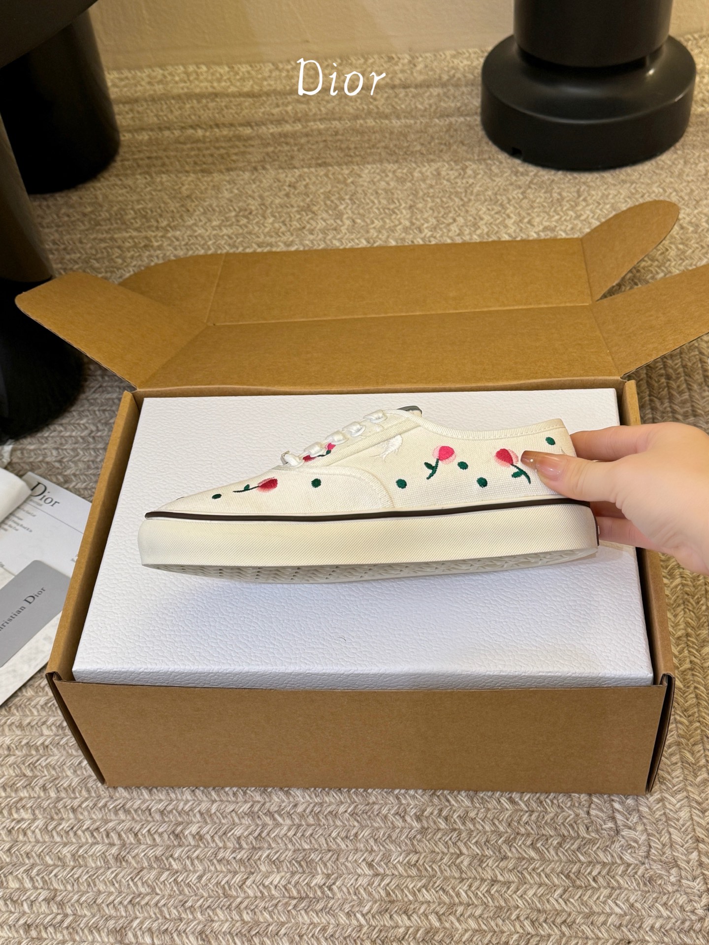 Dior迪奥2026Walk‘n系列 老花 刺绣 帆布鞋 休闲运动鞋原版购入开发 做货 这款 Walk’