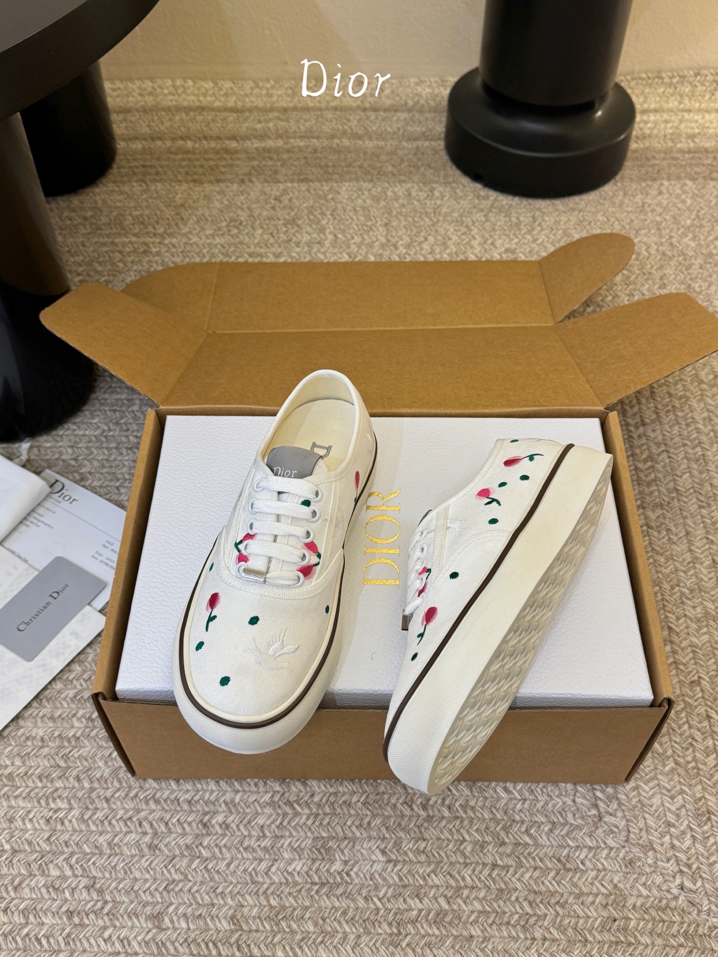 Dior迪奥2026Walk‘n系列 老花 刺绣 帆布鞋 休闲运动鞋原版购入开发 做货 这款 Walk’