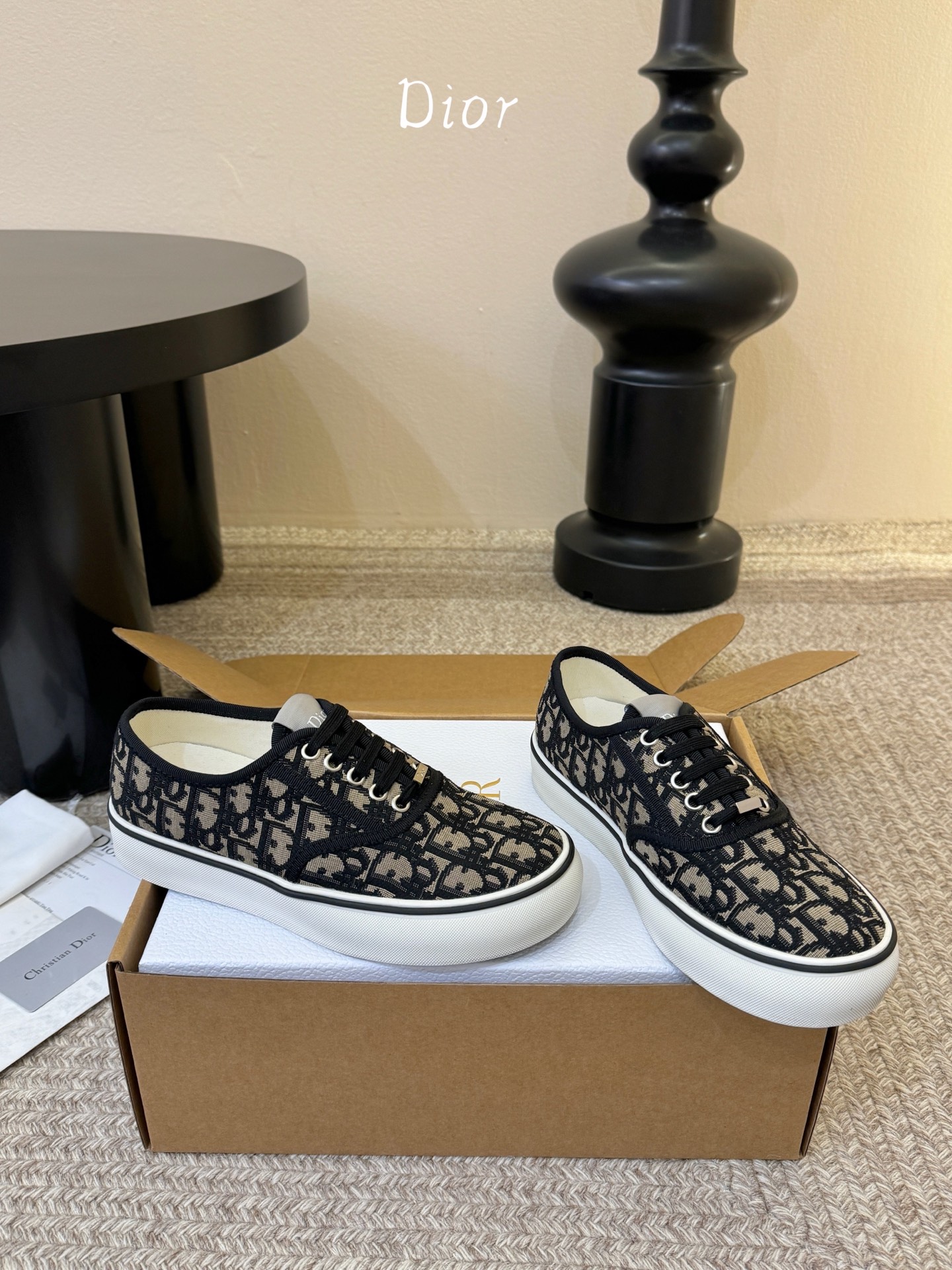 Dior迪奥2026Walk‘n系列 老花 刺绣 帆布鞋 休闲运动鞋原版购入开发 做货 这款 Walk’