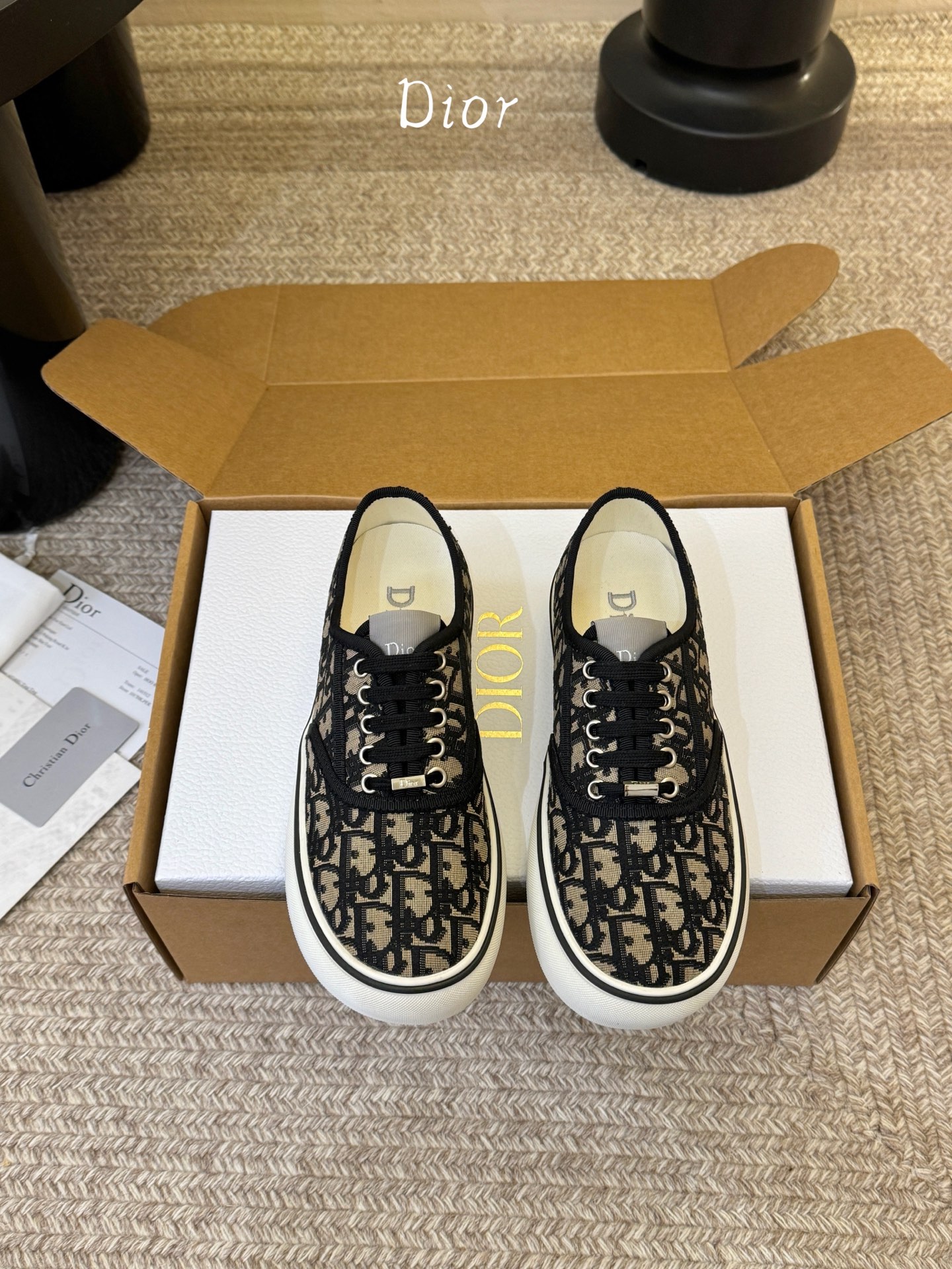 Dior迪奥2026Walk‘n系列 老花 刺绣 帆布鞋 休闲运动鞋原版购入开发 做货 这款 Walk’