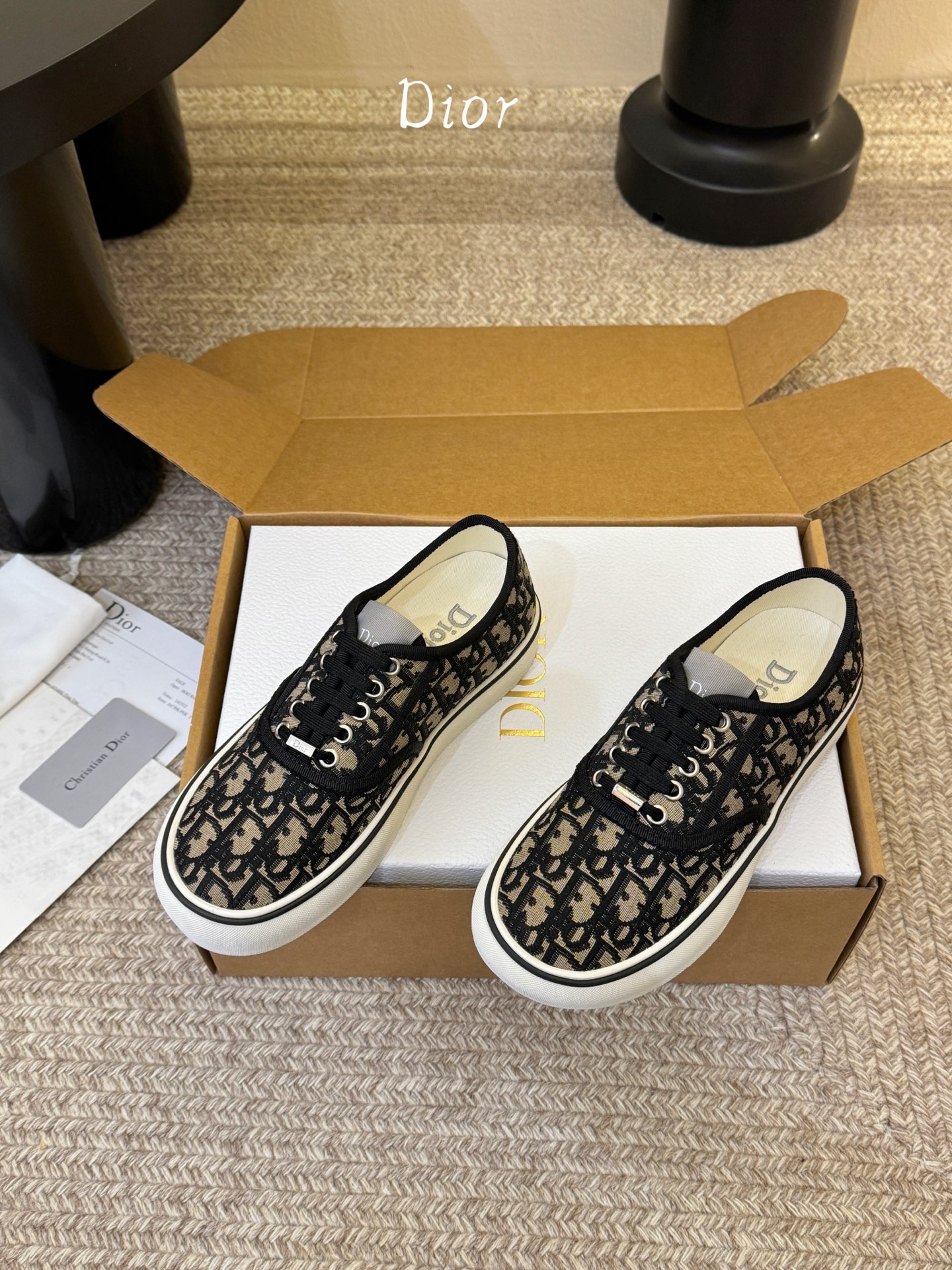 Dior迪奥2026Walk‘n系列 老花 刺绣 帆布鞋 休闲运动鞋原版购入开发 做货 这款 Walk’