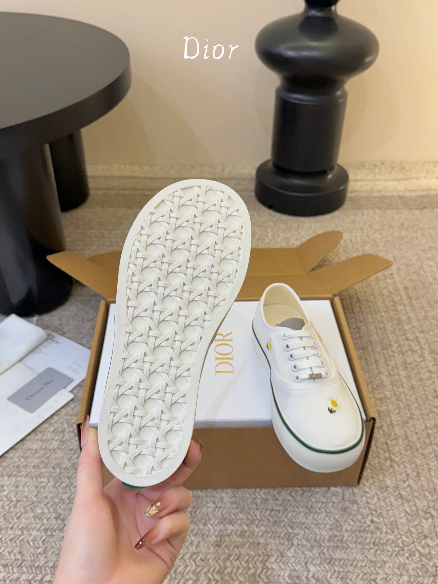 Dior迪奥2026Walk‘n系列 老花 刺绣 帆布鞋 休闲运动鞋原版购入开发 做货 这款 Walk’