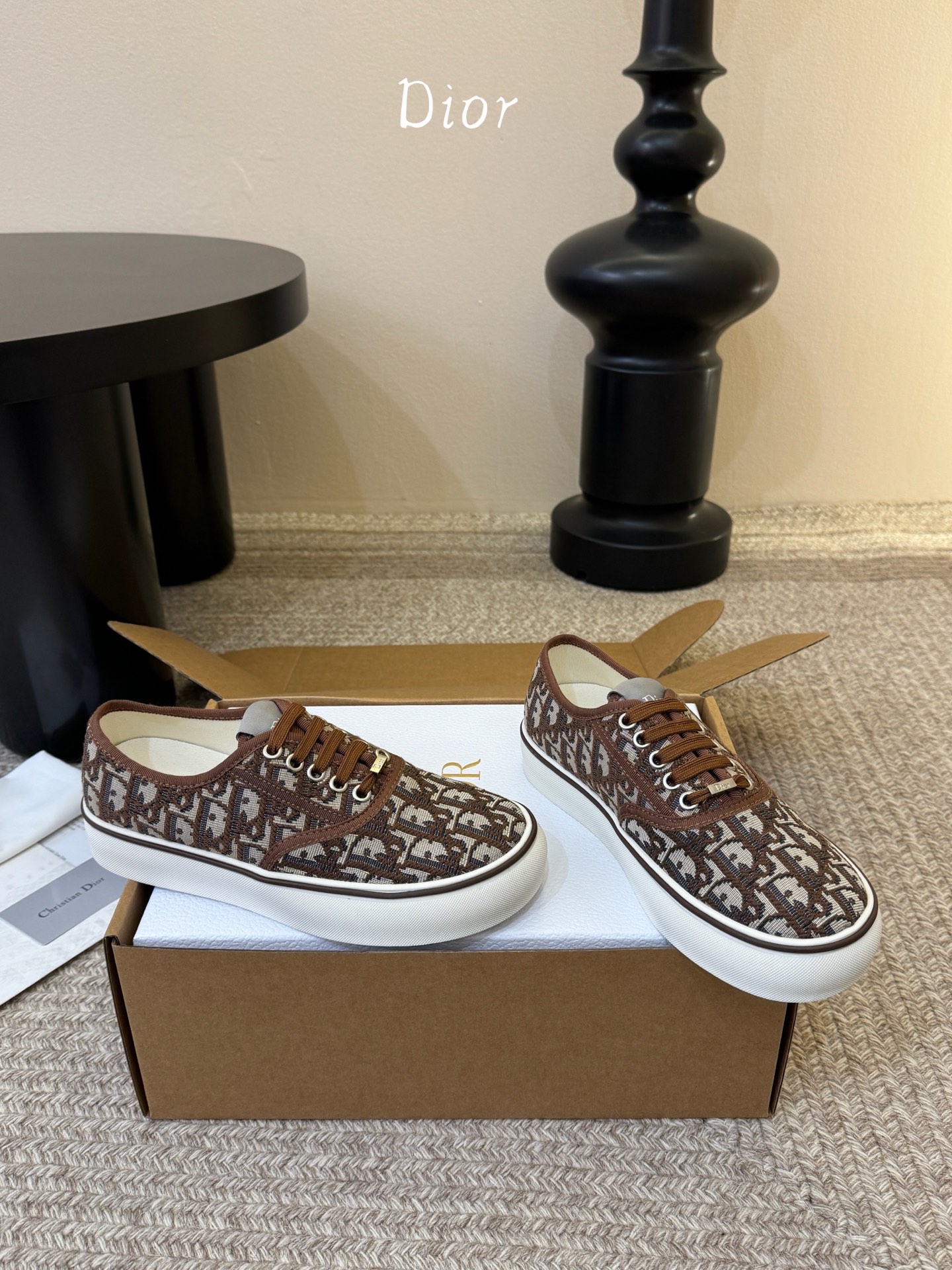 Dior迪奥2026Walk‘n系列 老花 刺绣 帆布鞋 休闲运动鞋原版购入开发 做货 这款 Walk’