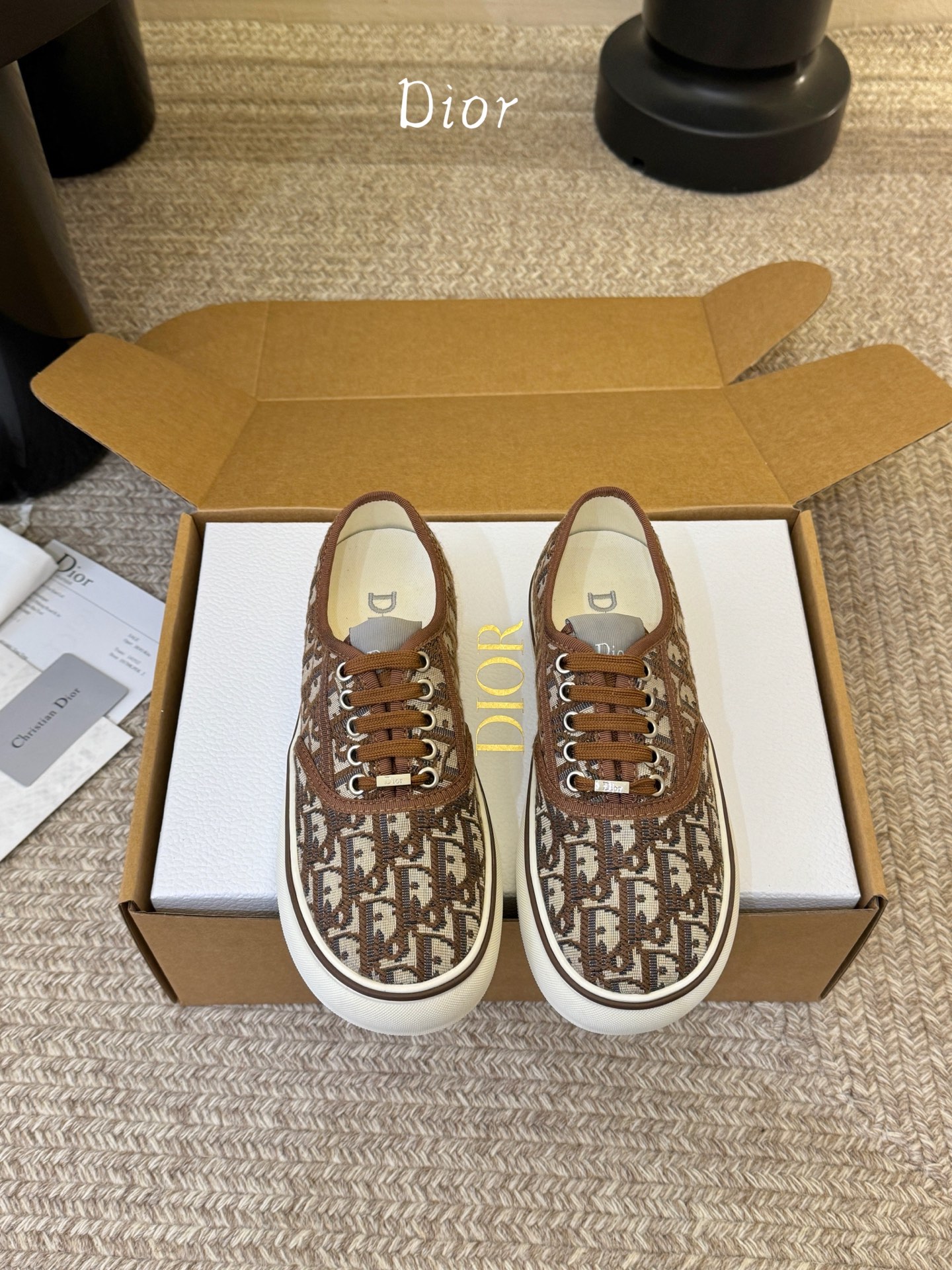 Dior迪奥2026Walk‘n系列 老花 刺绣 帆布鞋 休闲运动鞋原版购入开发 做货 这款 Walk’