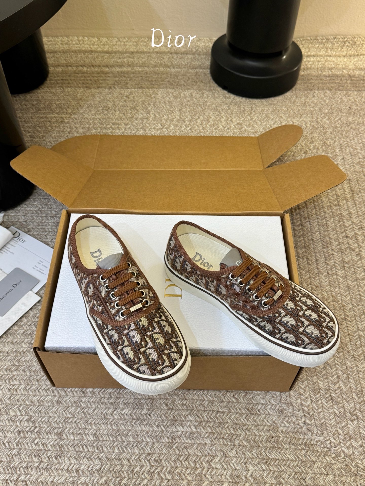 Dior迪奥2026Walk‘n系列 老花 刺绣 帆布鞋 休闲运动鞋原版购入开发 做货 这款 Walk’