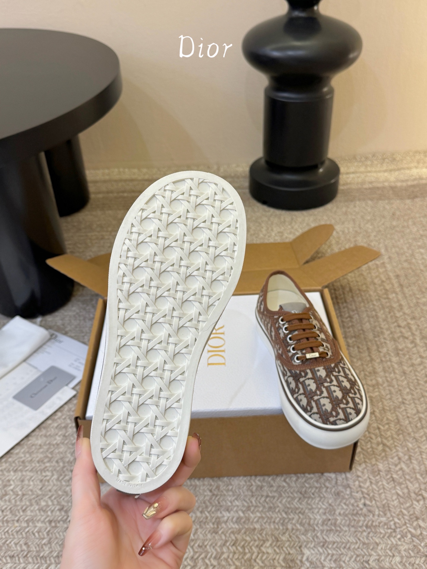 Dior迪奥2026Walk‘n系列 老花 刺绣 帆布鞋 休闲运动鞋原版购入开发 做货 这款 Walk’