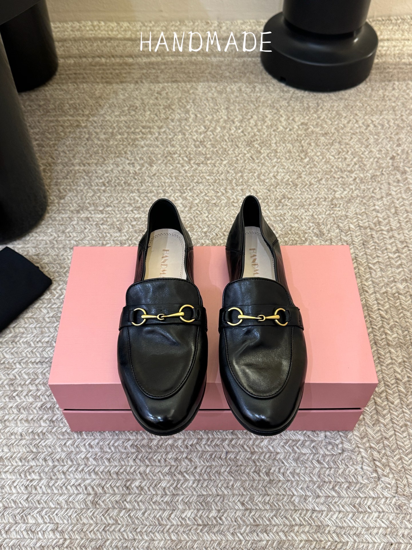 顶级HANDMADE独家新品最高版本买手代购1:1完美复刻 平底凉鞋单鞋原版开模真皮鞋底 原版套楦鞋型很