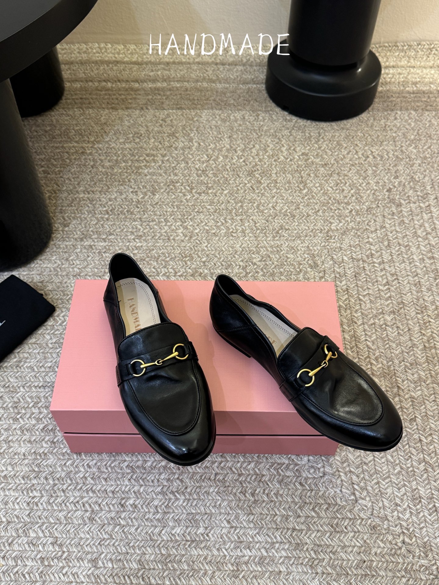 顶级HANDMADE独家新品最高版本买手代购1:1完美复刻 平底凉鞋单鞋原版开模真皮鞋底 原版套楦鞋型很