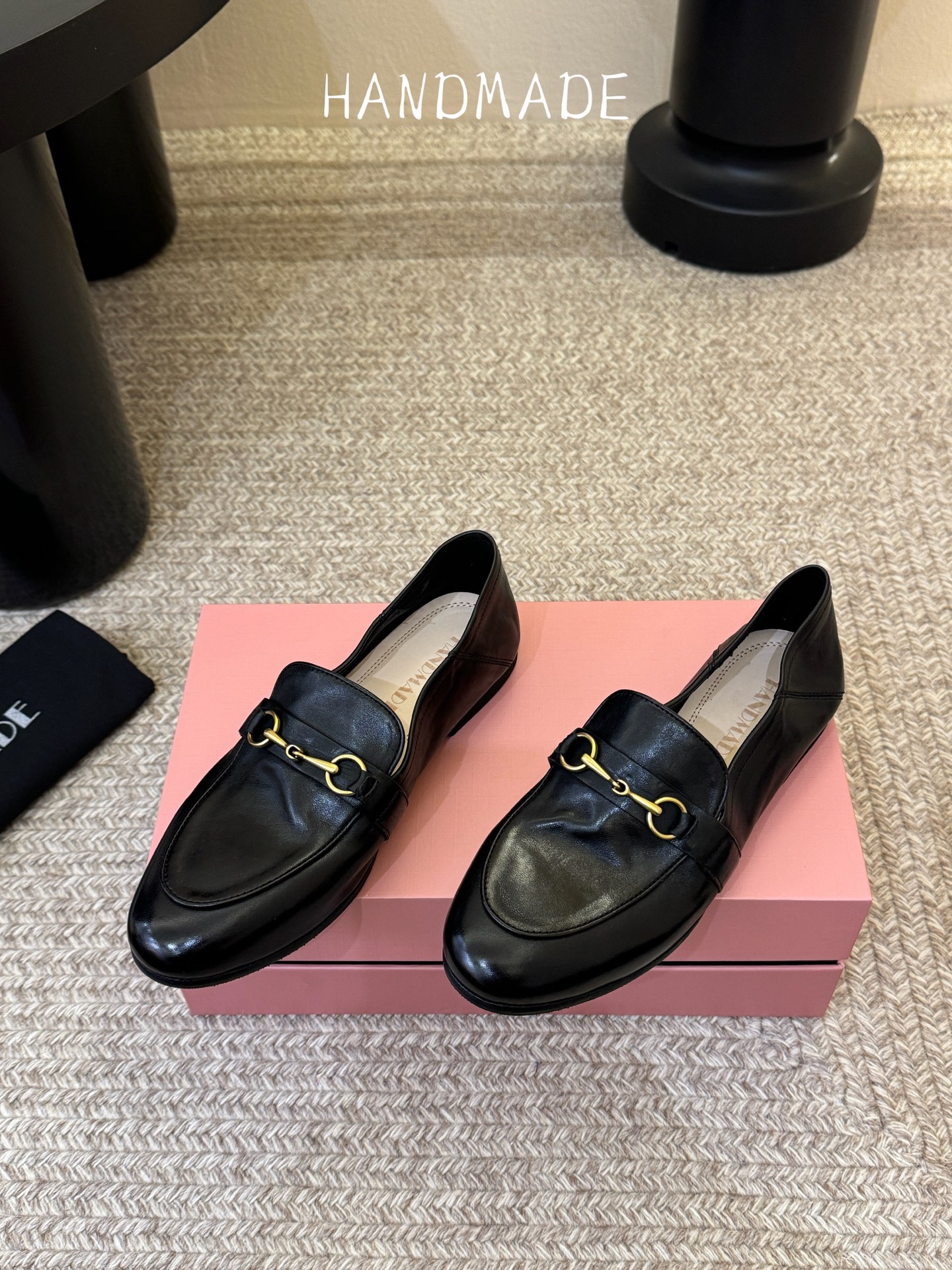 顶级HANDMADE独家新品最高版本买手代购1:1完美复刻 平底凉鞋单鞋原版开模真皮鞋底 原版套楦鞋型很