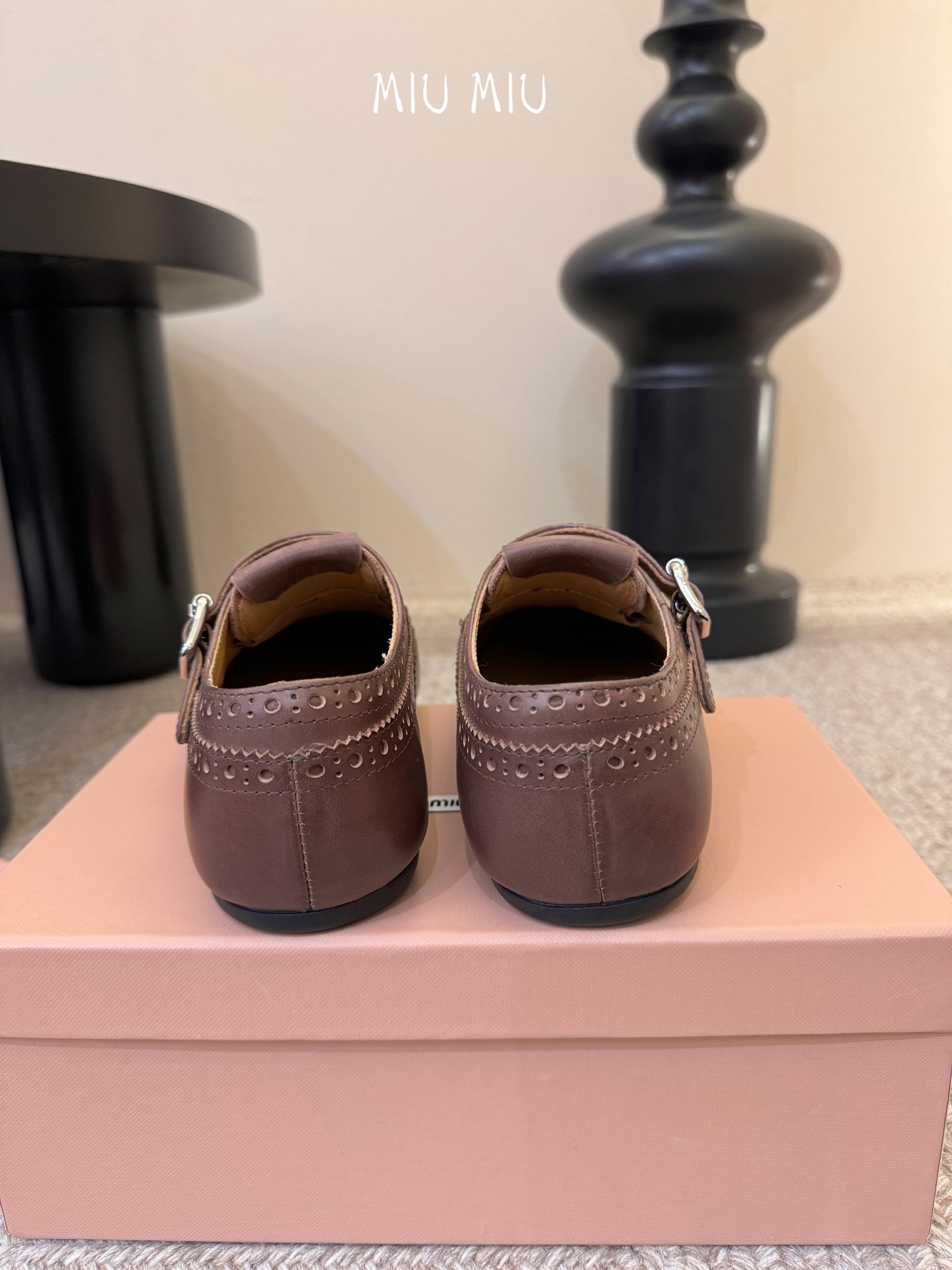 G261所见即所得顶级品质Miu Mi* 25FW deck shoes 麂皮玛丽珍小皮鞋乐福鞋mium