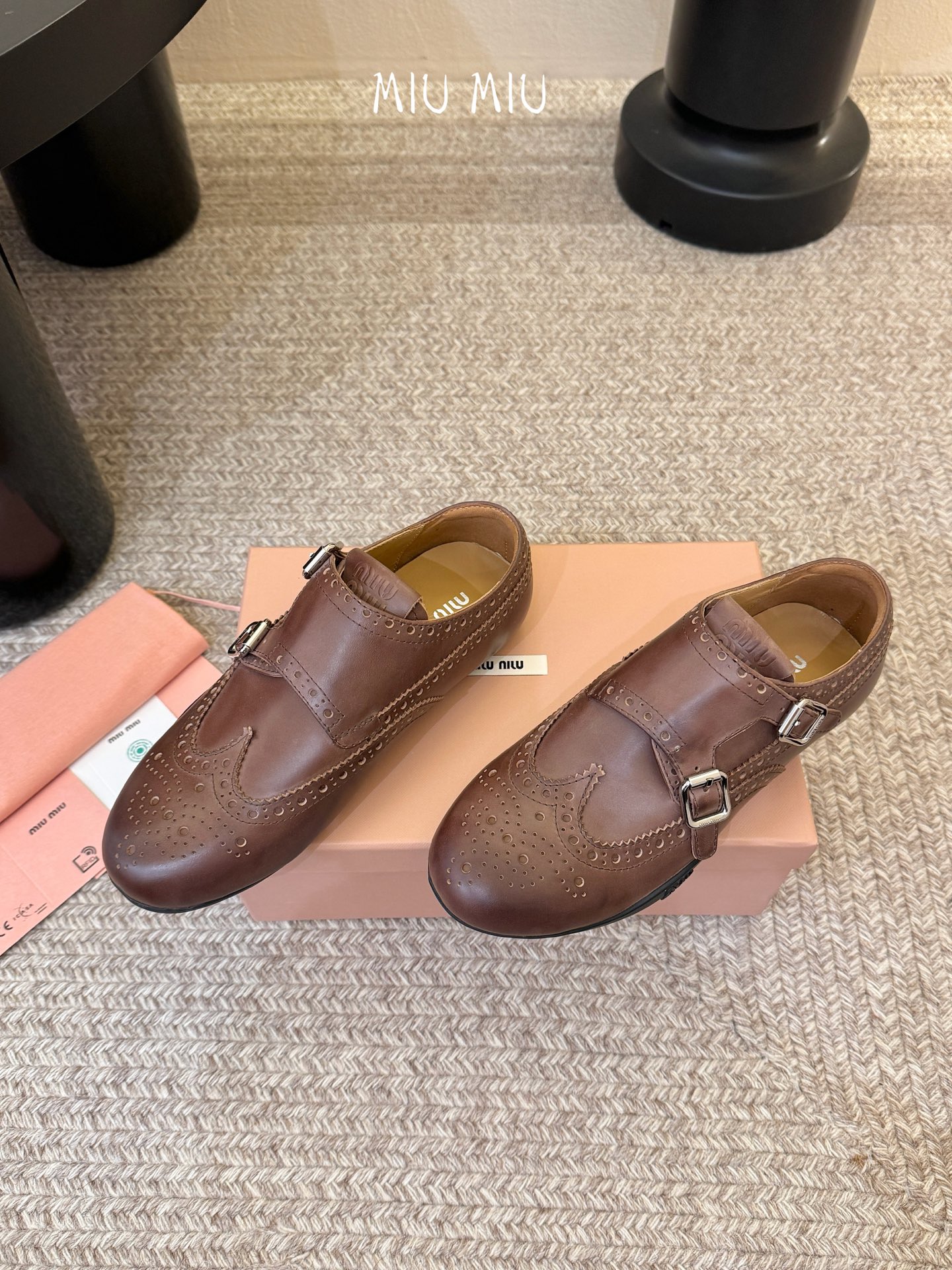 G261所见即所得顶级品质Miu Mi* 25FW deck shoes 麂皮玛丽珍小皮鞋乐福鞋mium