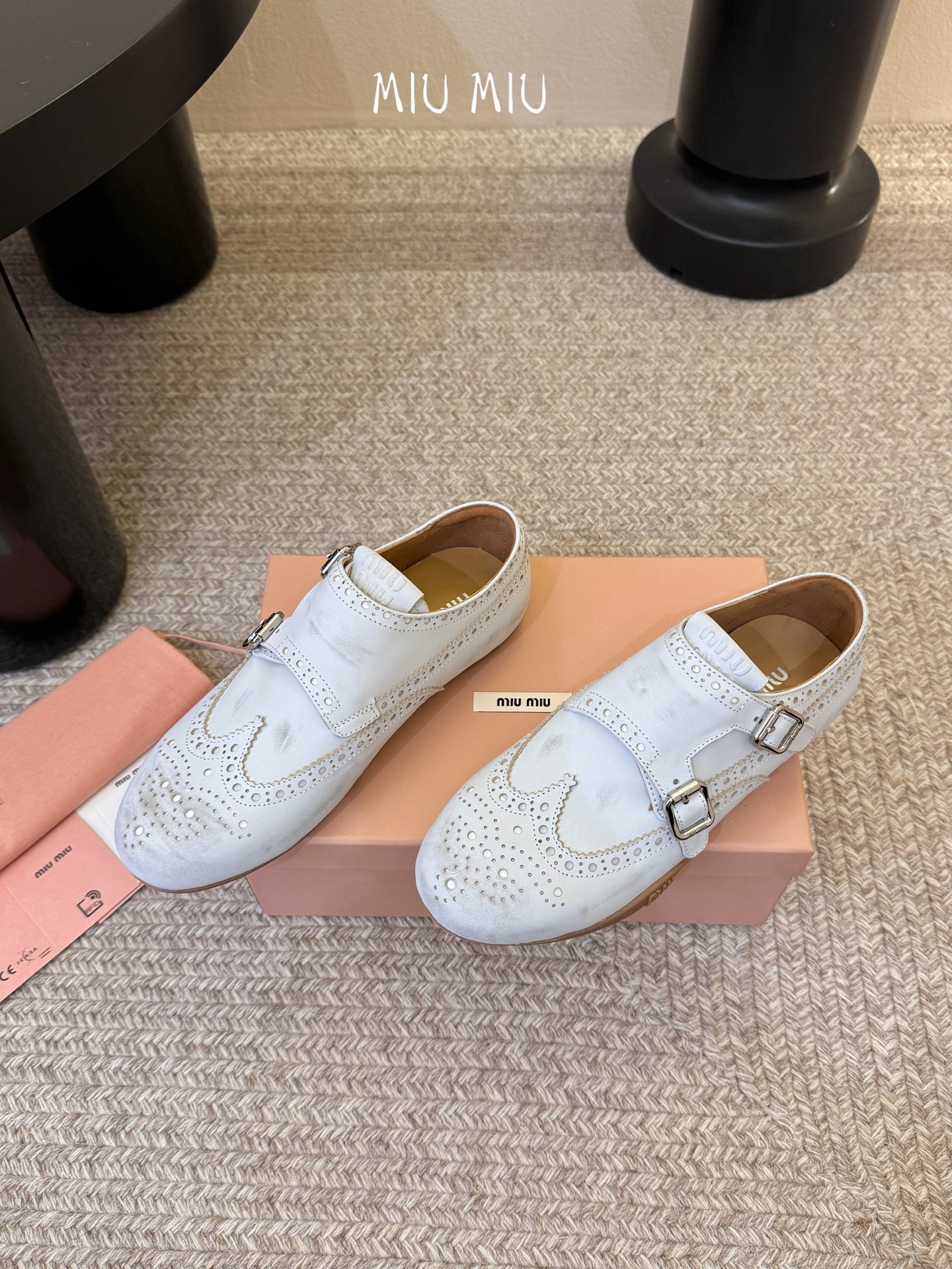 G261所见即所得顶级品质Miu Mi* 25FW deck shoes 麂皮玛丽珍小皮鞋乐福鞋mium