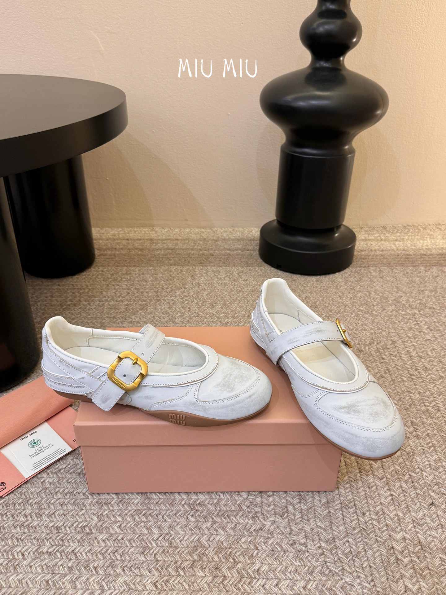 Miu Mi* deck shoes 麂皮玛丽珍小皮鞋乐福鞋miumiu家新款deck shoes也太有