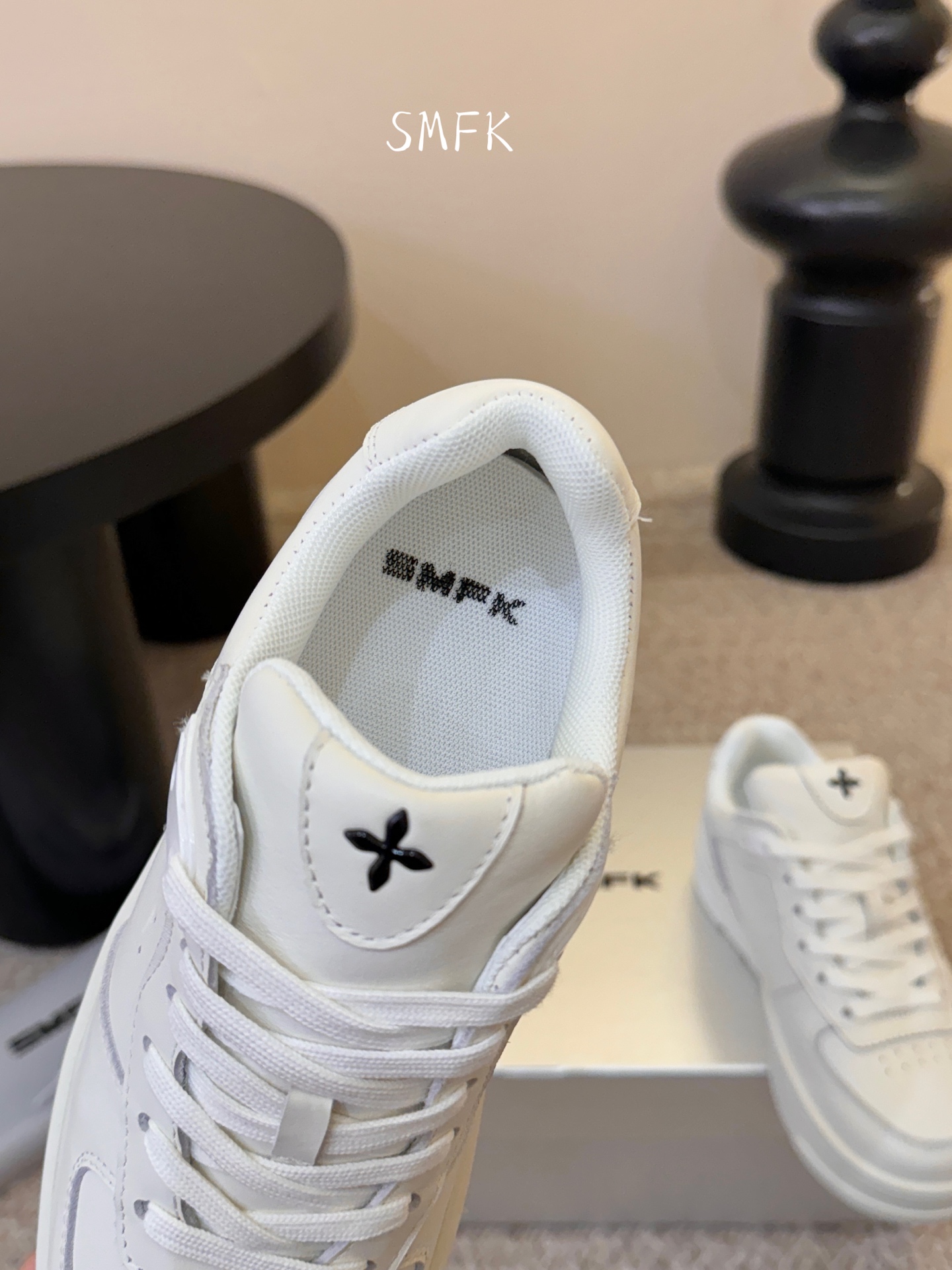 SMFK 小众潮牌 春夏新款 十字花 大头厚底 德比鞋百搭的极简风国潮，新作继承了诸多品牌制胜的流行元素