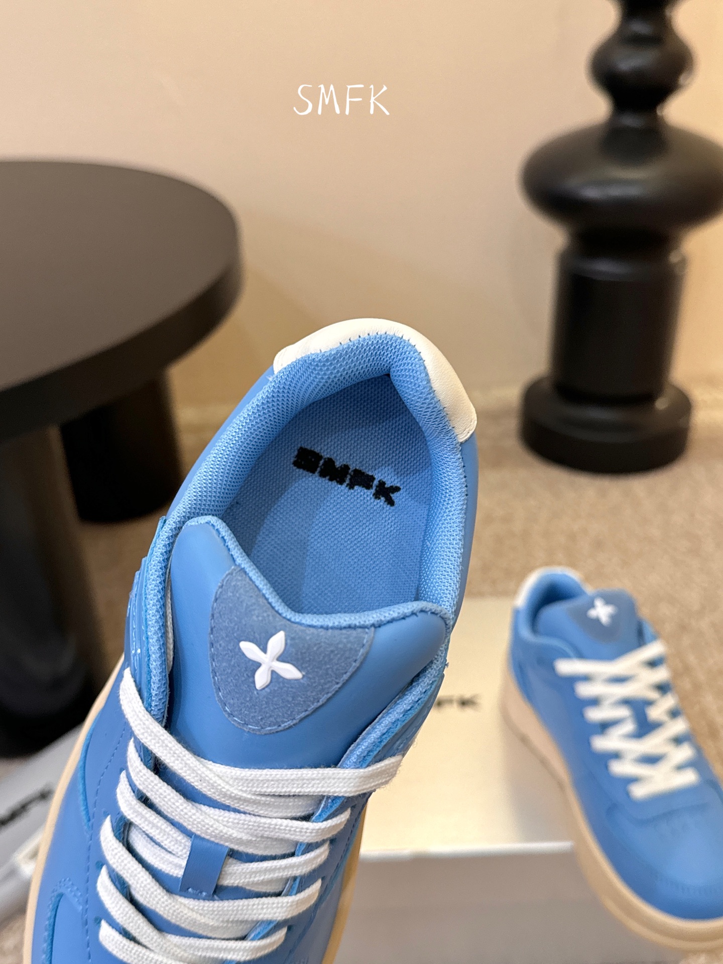 SMFK 小众潮牌 春夏新款 十字花 大头厚底 德比鞋百搭的极简风国潮，新作继承了诸多品牌制胜的流行元素