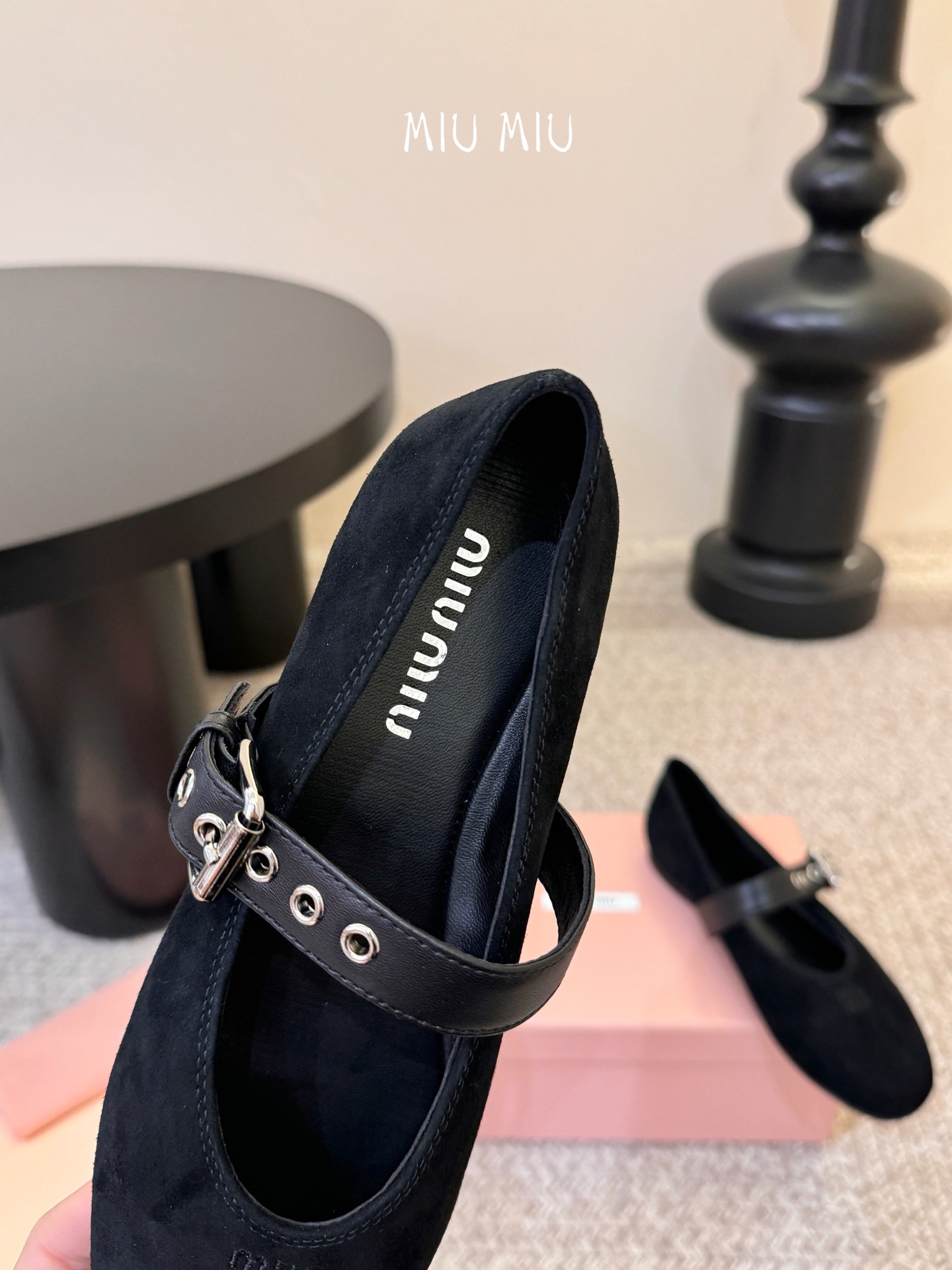 Miu Miu 镂空编织芭蕾鞋单鞋缪缪女士蝴蝶结装饰缎面芭蕾舞平底鞋独家高版 Miu Mi*春夏芭蕾网纱