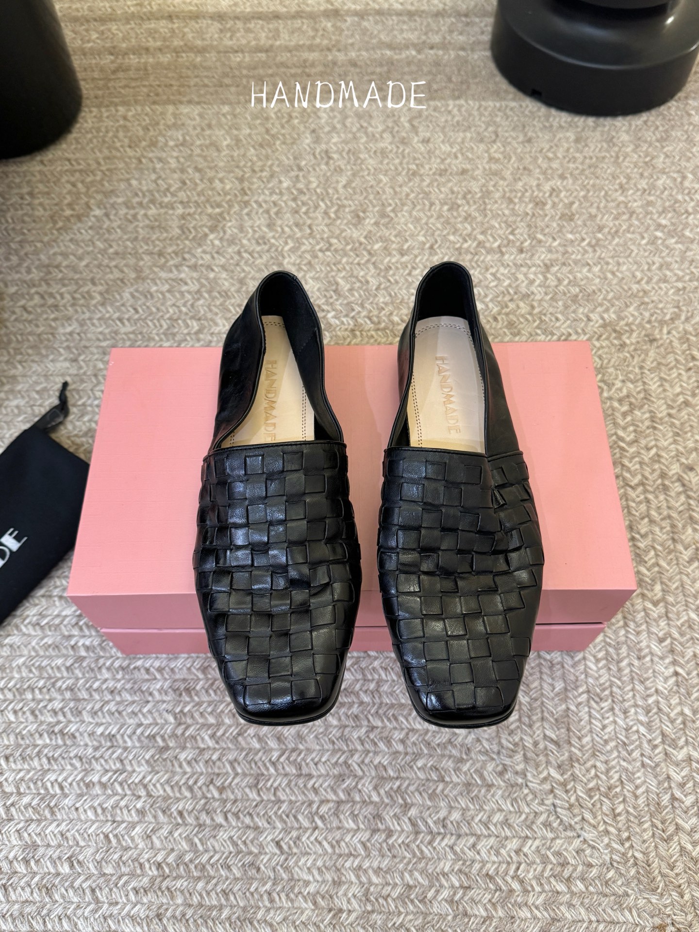 顶级 HANDMADE独家新品最高版本买手代购1:1完美复刻 平底凉鞋单鞋原版开模真皮鞋底 原版套楦鞋型