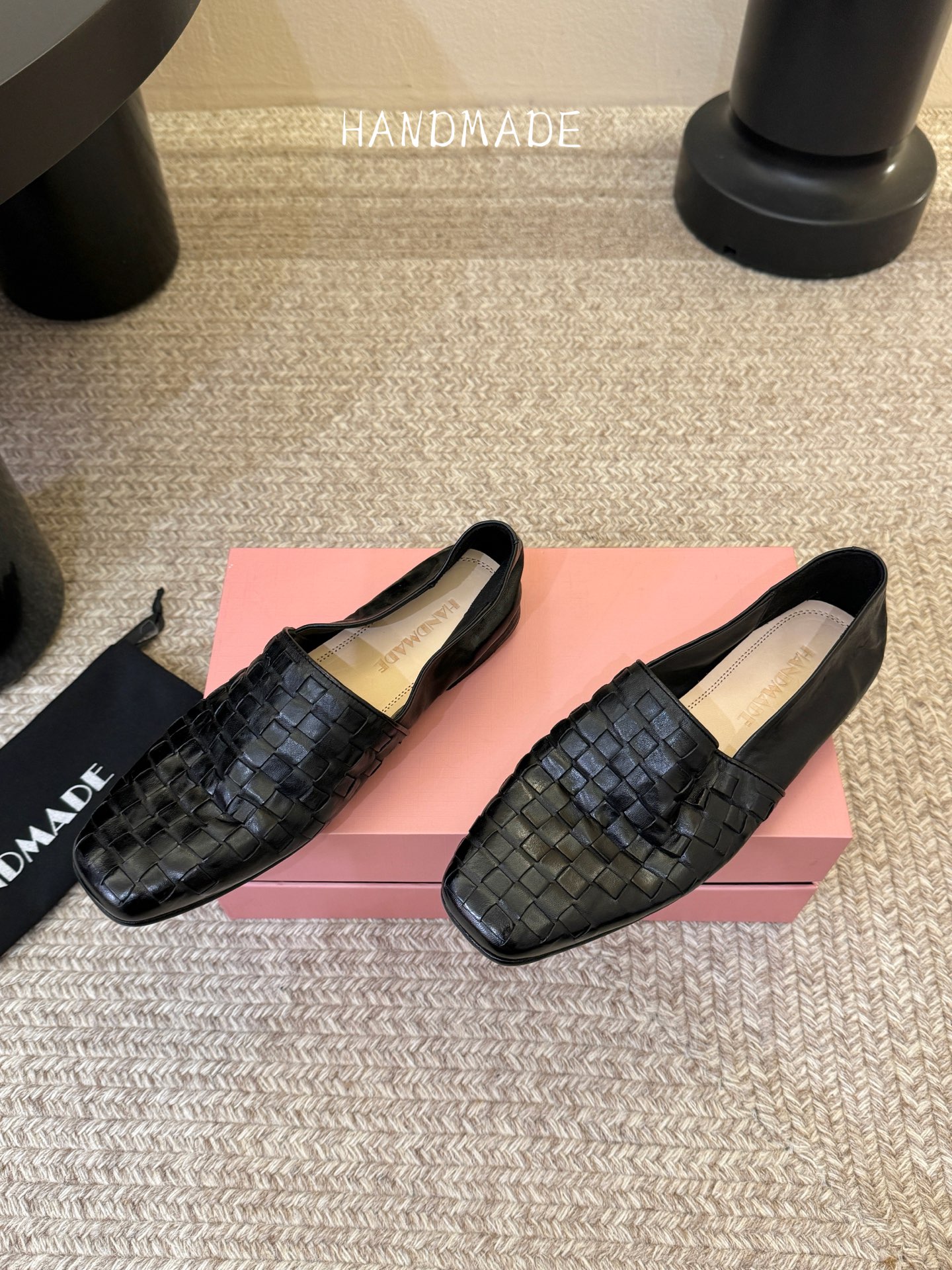 顶级 HANDMADE独家新品最高版本买手代购1:1完美复刻 平底凉鞋单鞋原版开模真皮鞋底 原版套楦鞋型