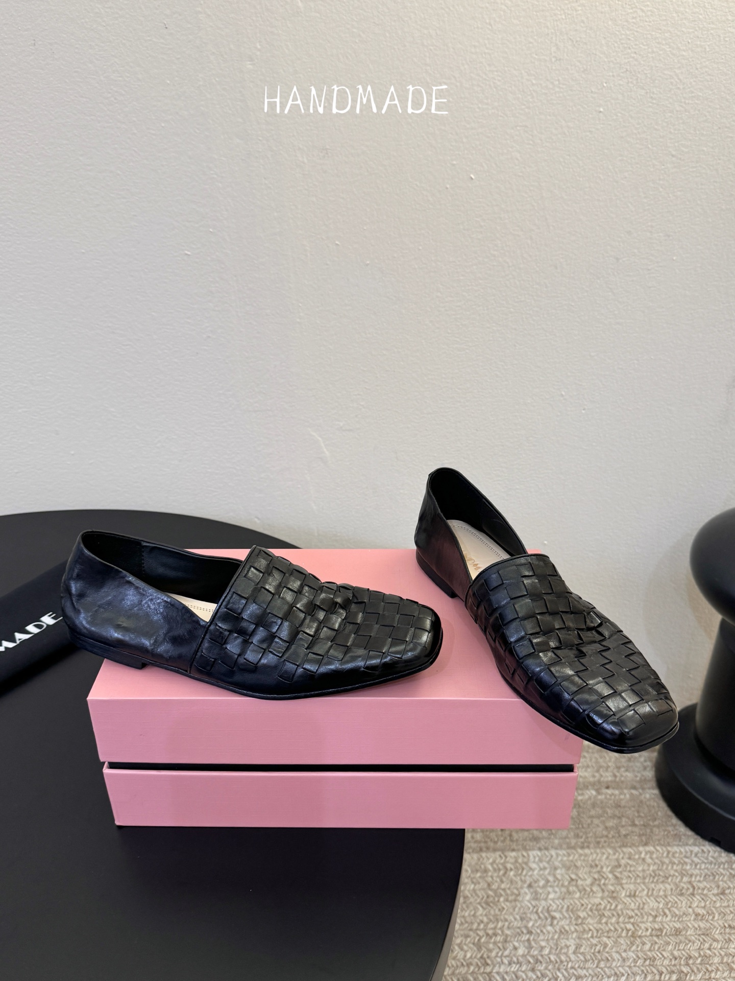 顶级 HANDMADE独家新品最高版本买手代购1:1完美复刻 平底凉鞋单鞋原版开模真皮鞋底 原版套楦鞋型