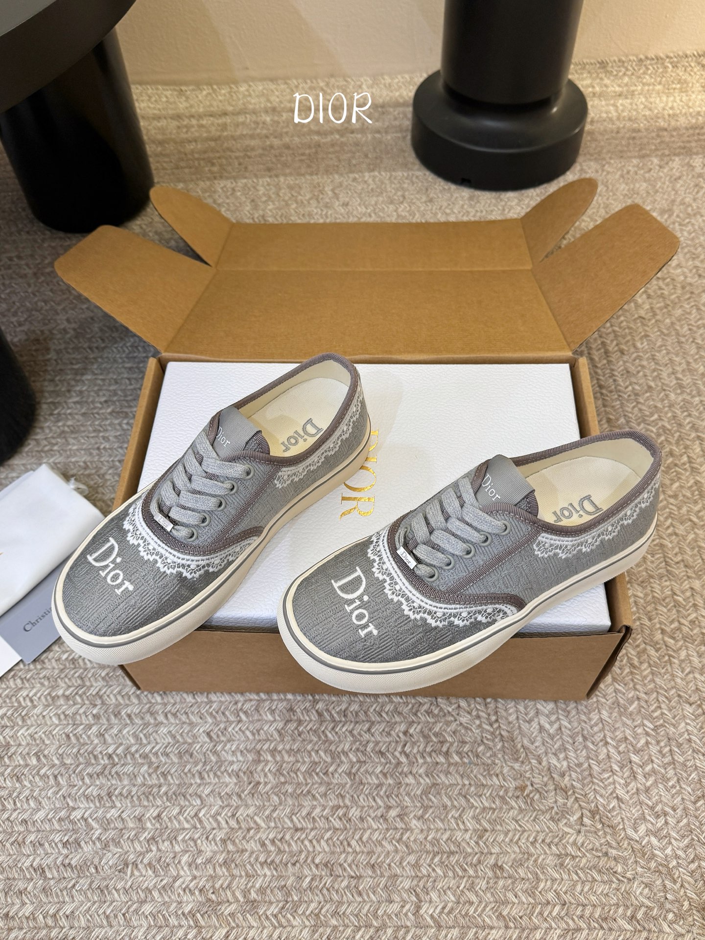 Dior迪奥2026Walk‘n系列 老花 刺绣 帆布鞋 休闲运动鞋原版购入开发 做货 这款 Walk’