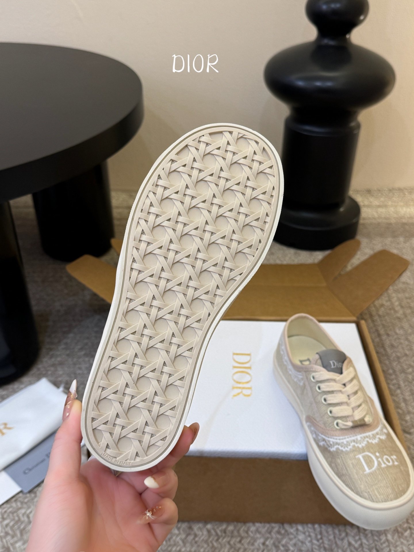 Dior迪奥2026Walk‘n系列 老花 刺绣 帆布鞋 休闲运动鞋原版购入开发 做货 这款 Walk’