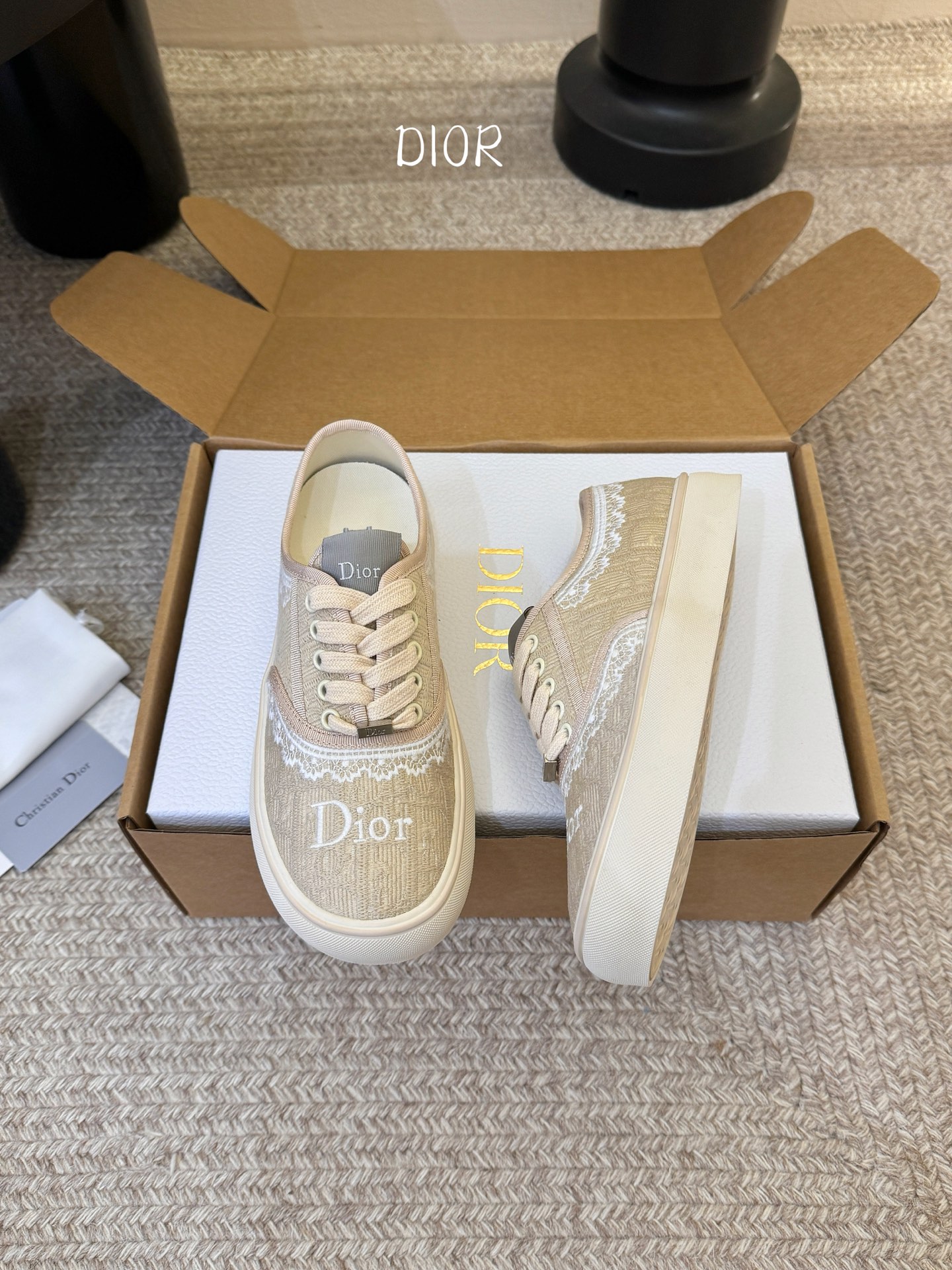 Dior迪奥2026Walk‘n系列 老花 刺绣 帆布鞋 休闲运动鞋原版购入开发 做货 这款 Walk’