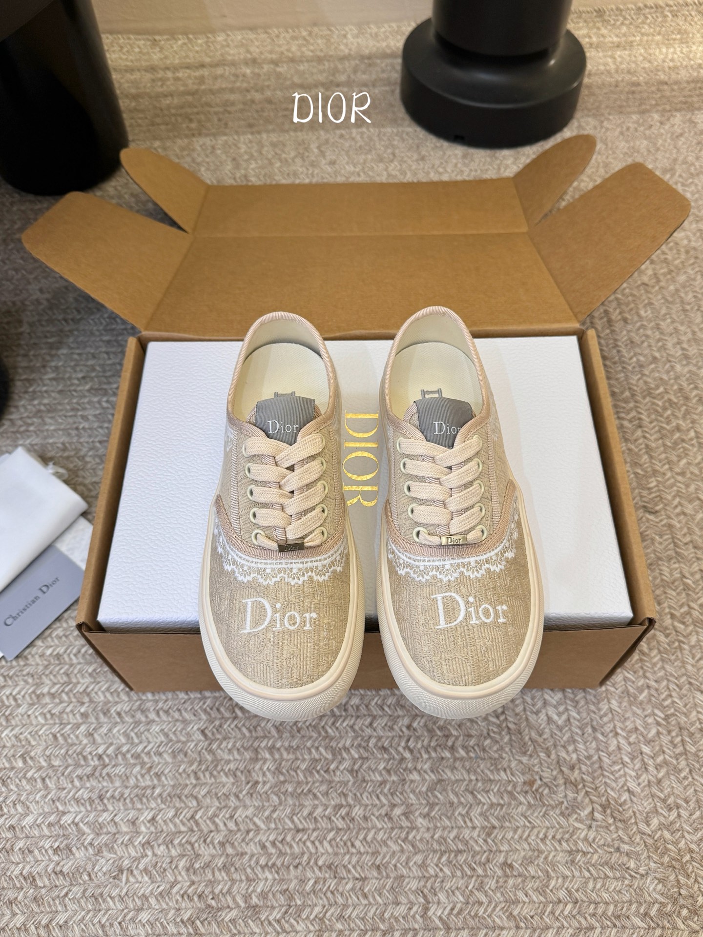 Dior迪奥2026Walk‘n系列 老花 刺绣 帆布鞋 休闲运动鞋原版购入开发 做货 这款 Walk’