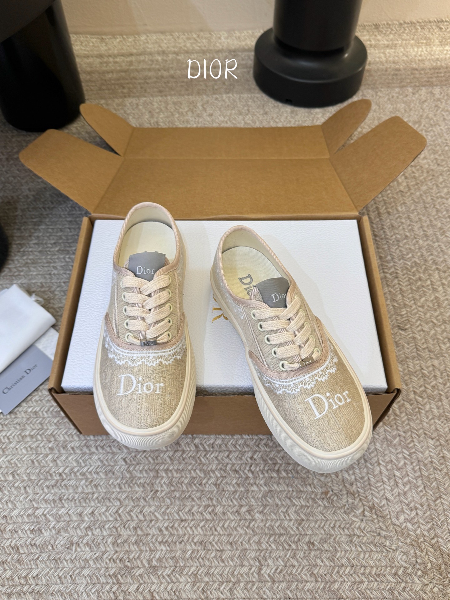 Dior迪奥2026Walk‘n系列 老花 刺绣 帆布鞋 休闲运动鞋原版购入开发 做货 这款 Walk’