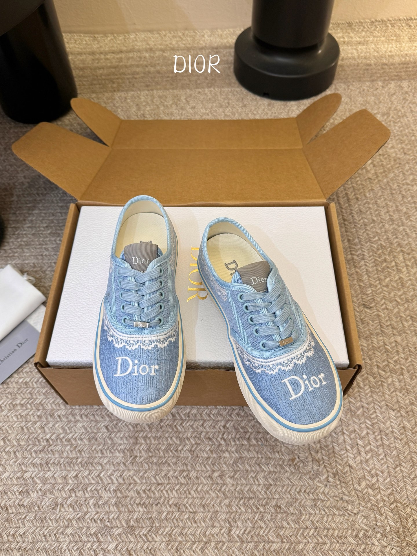 Dior迪奥2026Walk‘n系列 老花 刺绣 帆布鞋 休闲运动鞋原版购入开发 做货 这款 Walk’