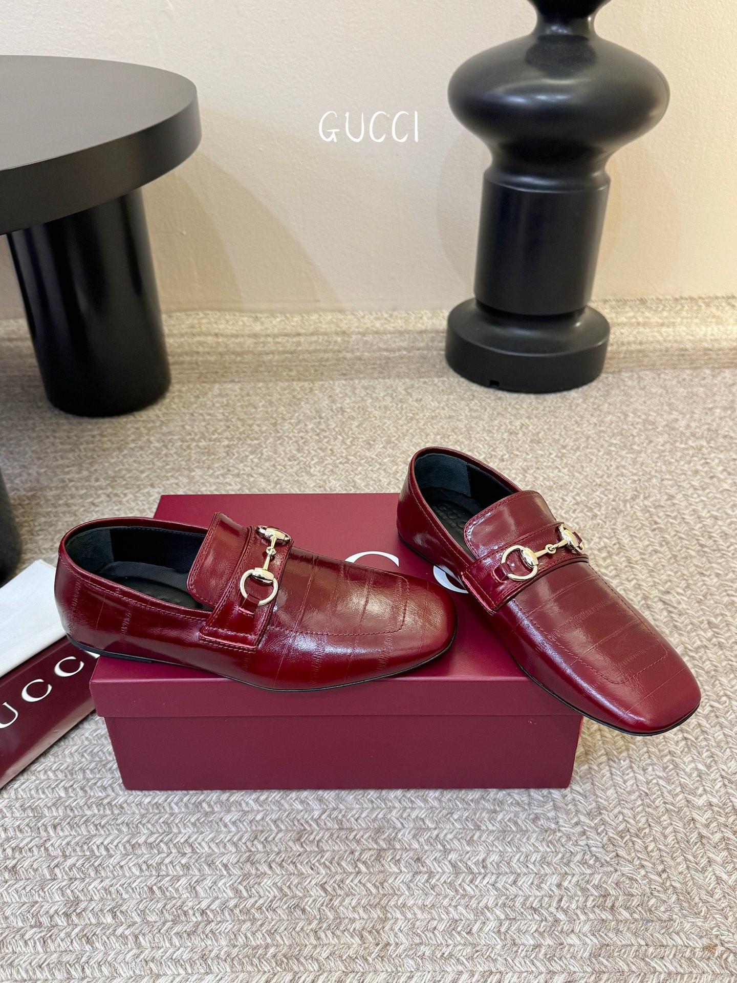 GUCCI·古驰 新款 G家一脚蹬乐福鞋休闲单鞋顶级版本🔝原版购入开发做货👍🏻品牌经典元素为这款精致的古