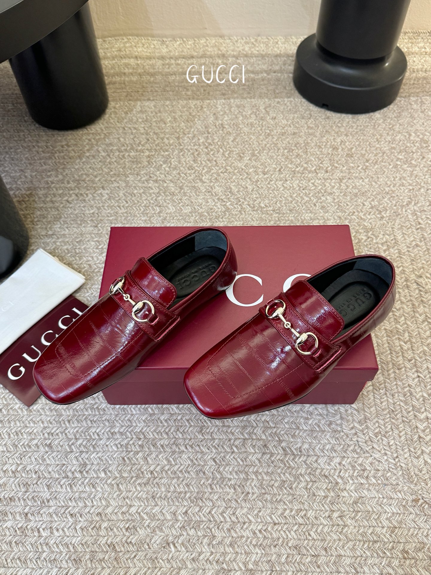 GUCCI·古驰 新款 G家一脚蹬乐福鞋休闲单鞋顶级版本🔝原版购入开发做货👍🏻品牌经典元素为这款精致的古