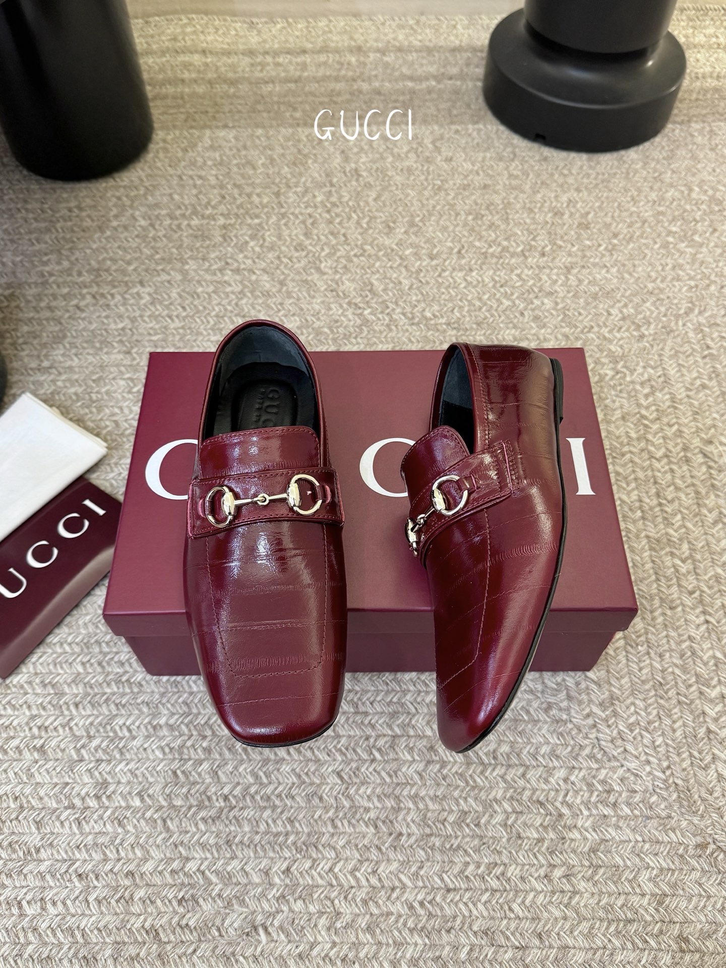 GUCCI·古驰 新款 G家一脚蹬乐福鞋休闲单鞋顶级版本🔝原版购入开发做货👍🏻品牌经典元素为这款精致的古