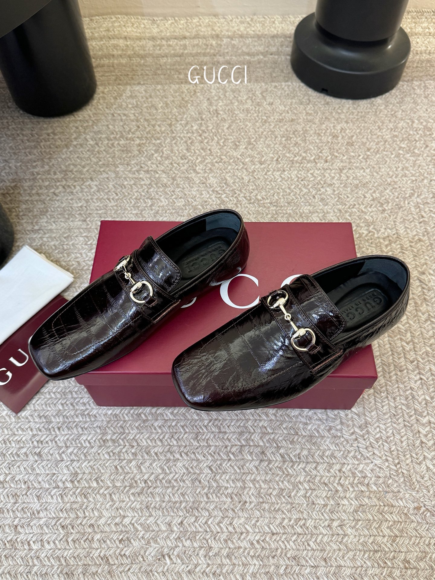 GUCCI·古驰 新款 G家一脚蹬乐福鞋休闲单鞋顶级版本🔝原版购入开发做货👍🏻品牌经典元素为这款精致的古