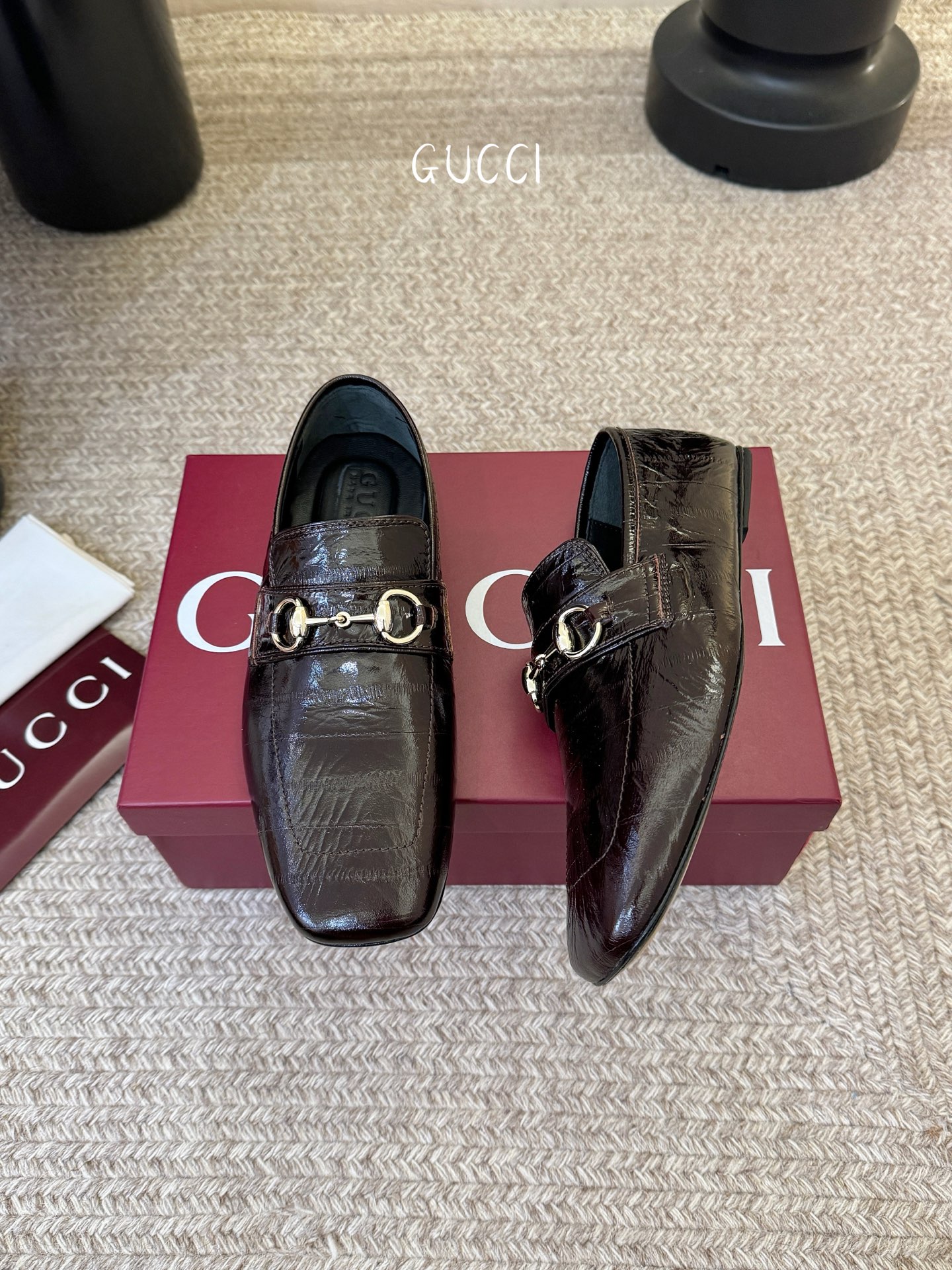 GUCCI·古驰 新款 G家一脚蹬乐福鞋休闲单鞋顶级版本🔝原版购入开发做货👍🏻品牌经典元素为这款精致的古