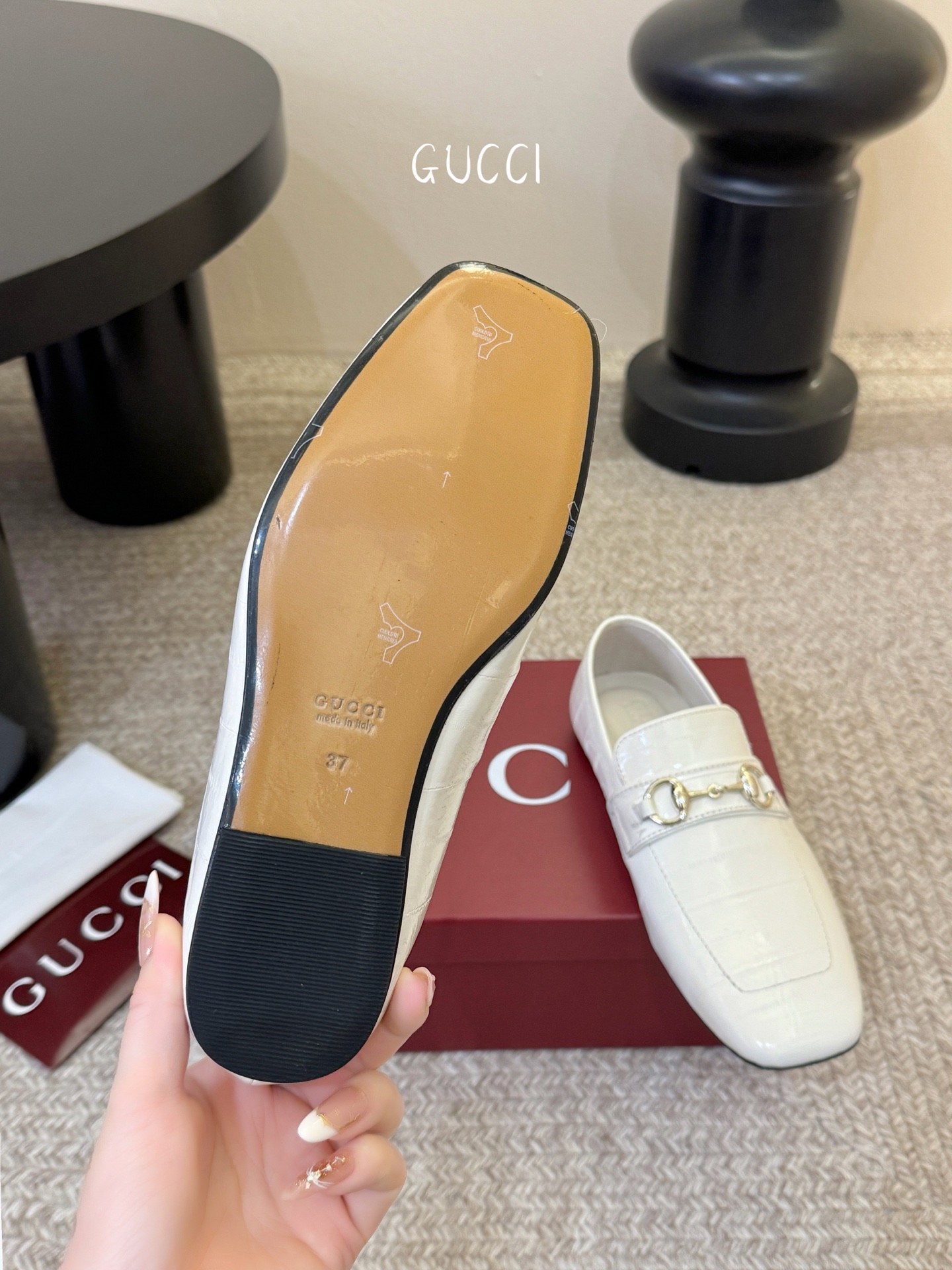 GUCCI·古驰 新款 G家一脚蹬乐福鞋休闲单鞋顶级版本🔝原版购入开发做货👍🏻品牌经典元素为这款精致的古