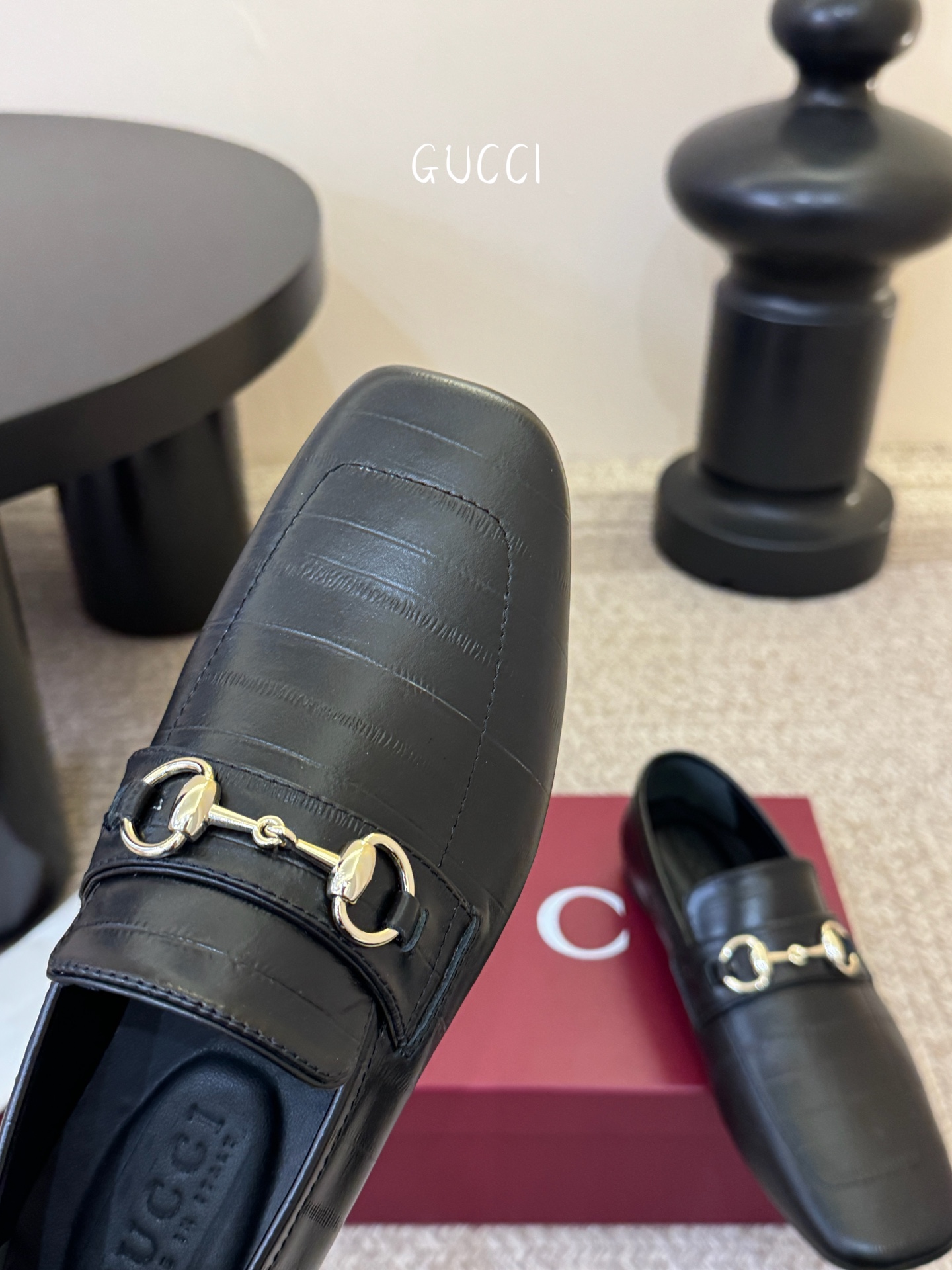 GUCCI·古驰 新款 G家一脚蹬乐福鞋休闲单鞋顶级版本🔝原版购入开发做货👍🏻品牌经典元素为这款精致的古